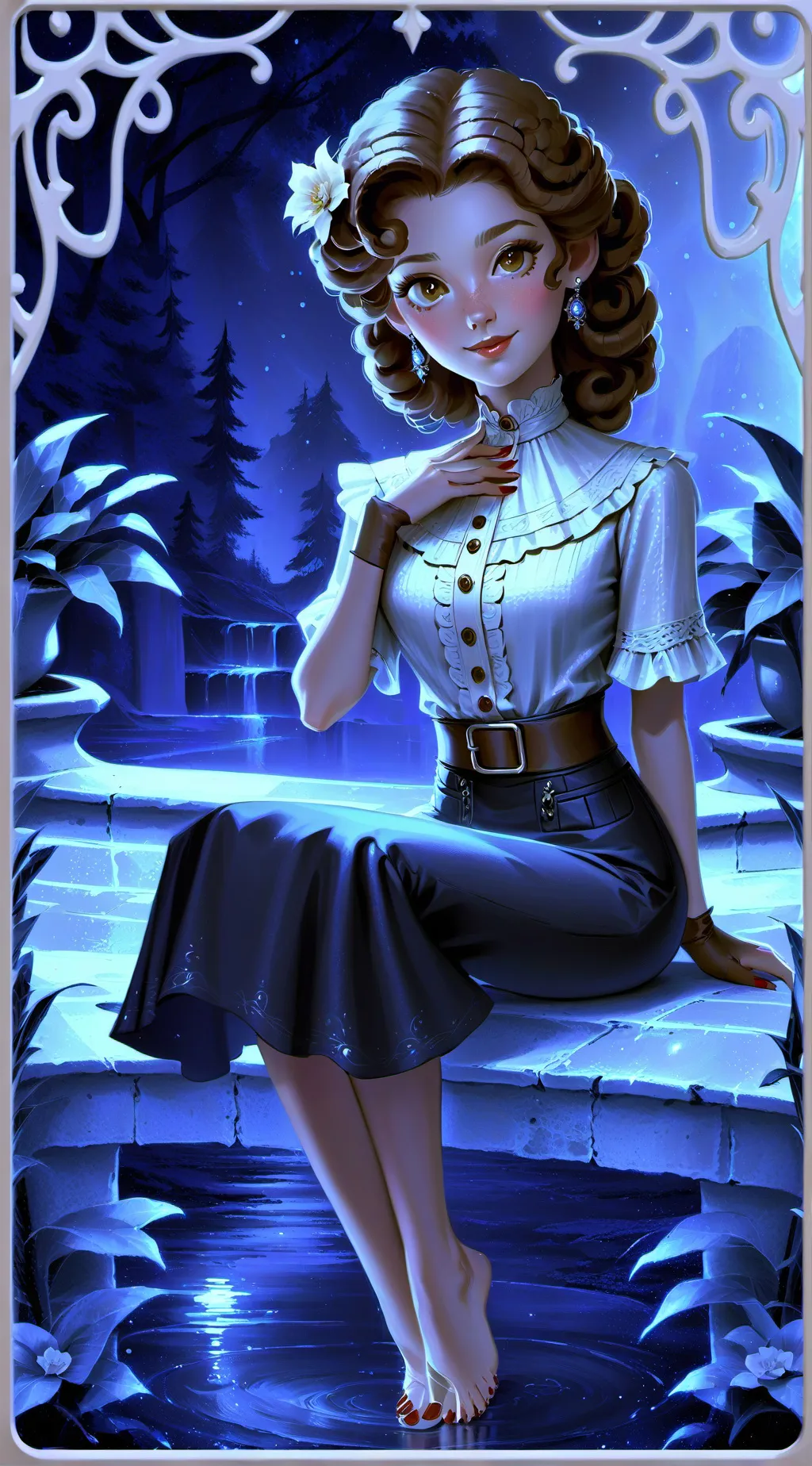 ai character: Mya background