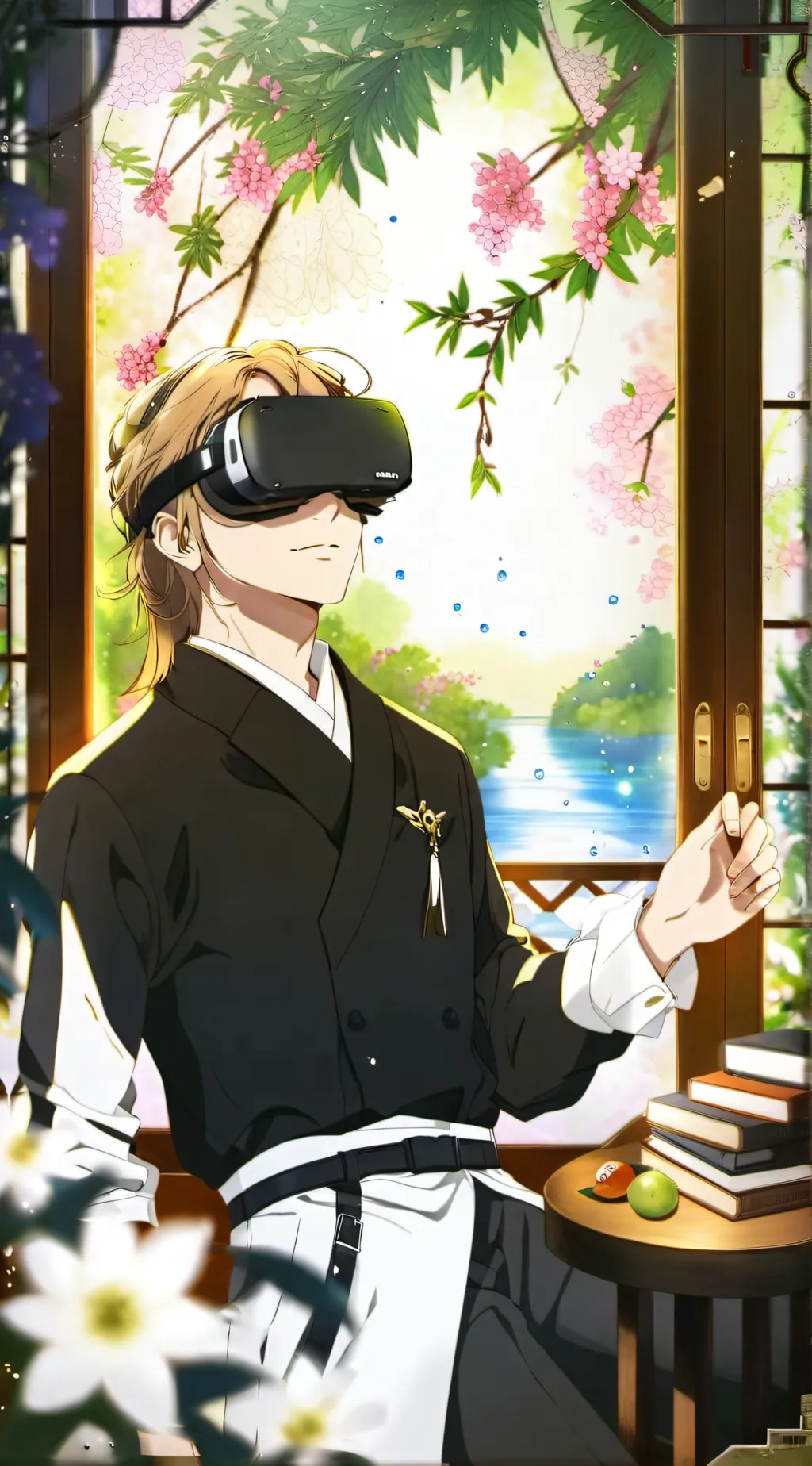 ai character: Video game background