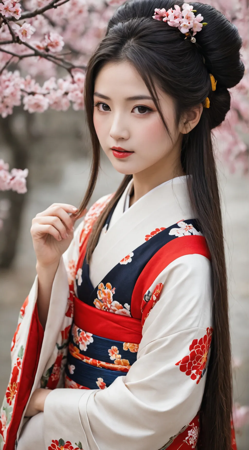 ai character: Miki background