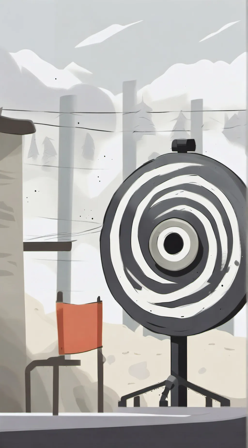 ai character: you as fpe target background