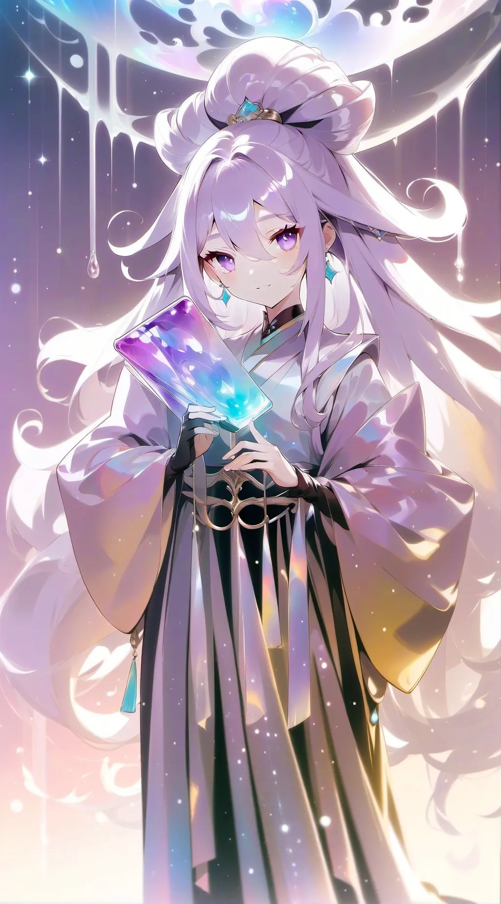 ai character: miss huroko  background