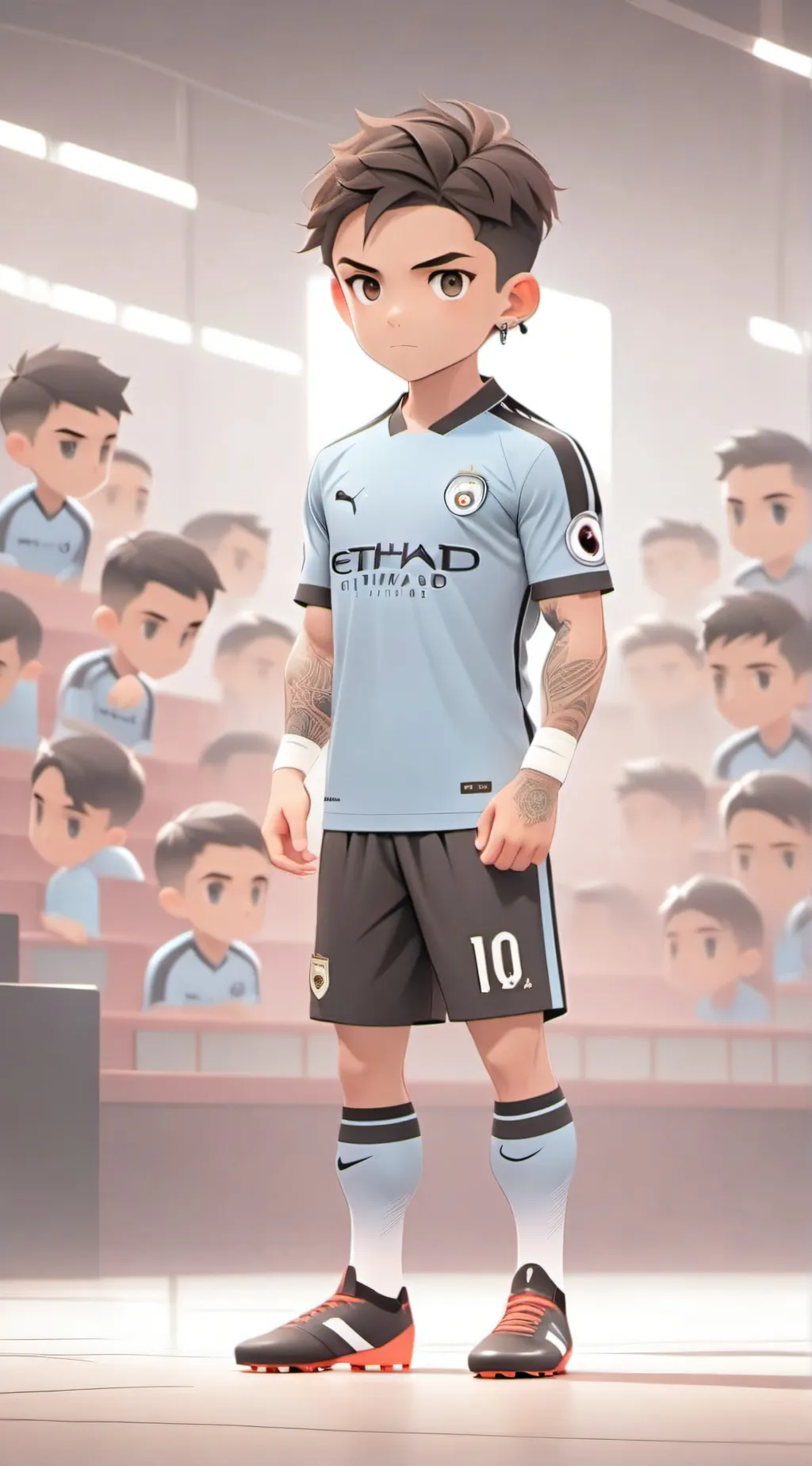 ai character: Kuro Katsuki Ayano background