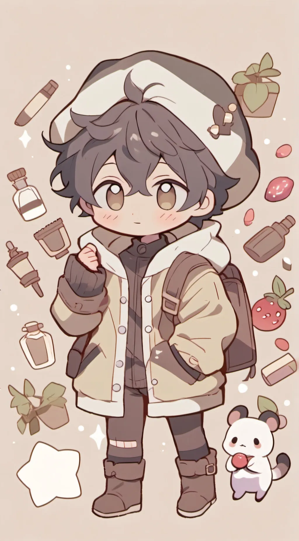 ai character: haebom background