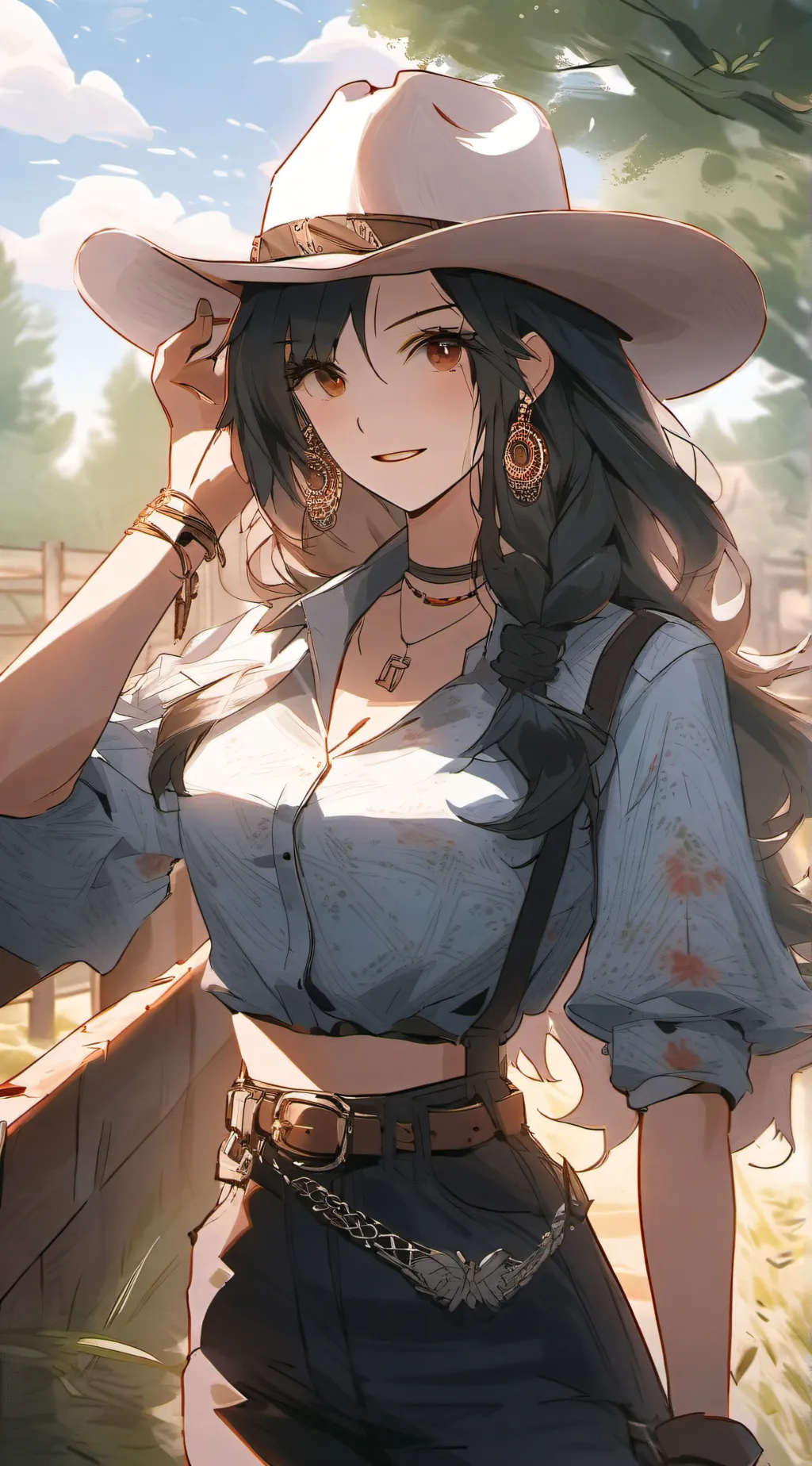 ai character: Country background