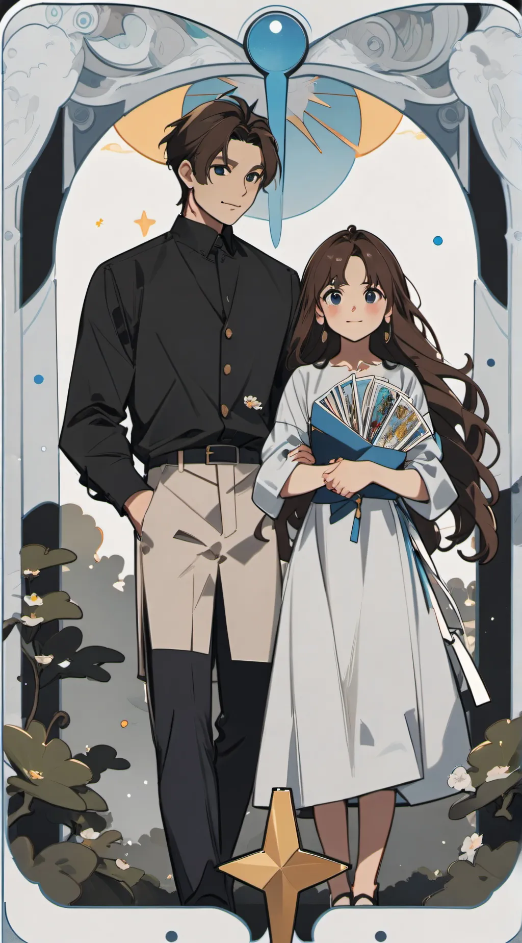 ai character: Michelle  background