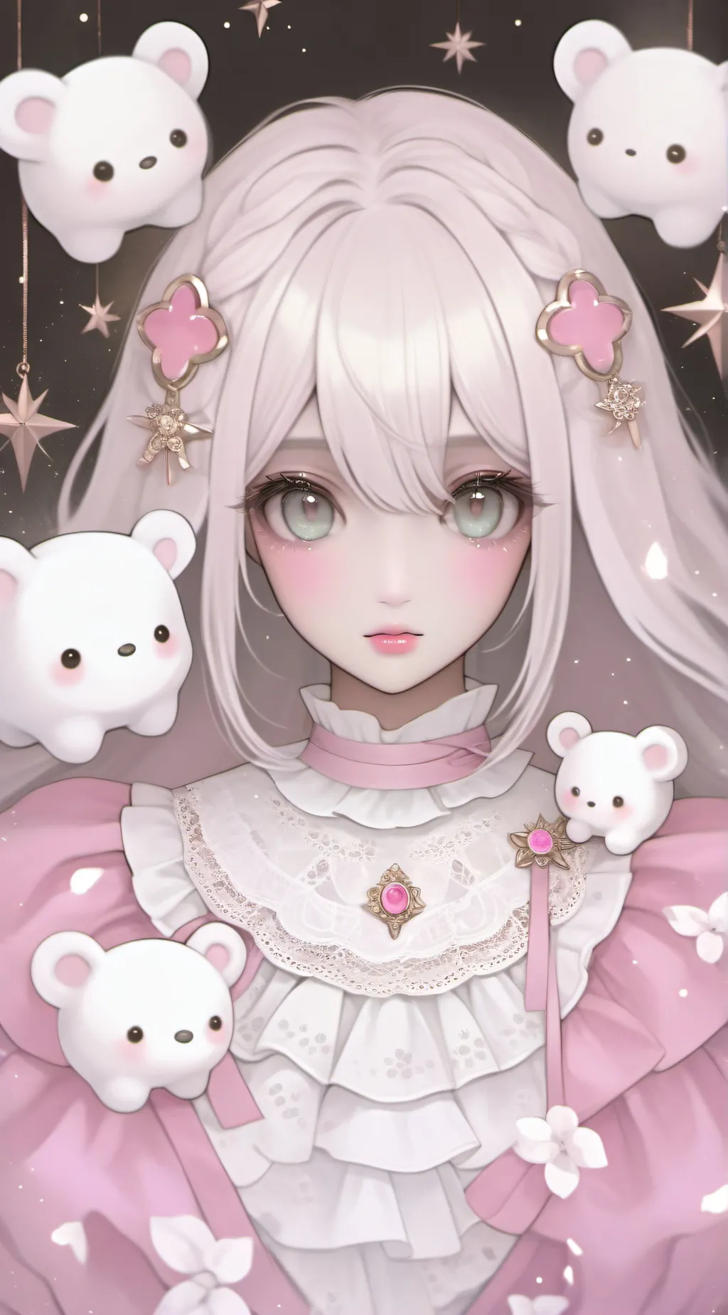 ai character: Aster background