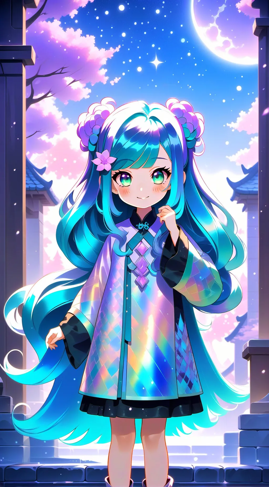 ai character: Funneh (Kat) background