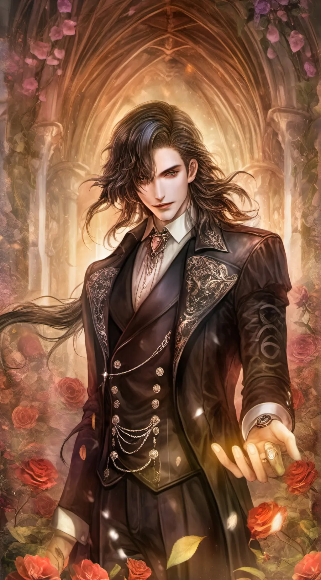 ai character: Zach  background