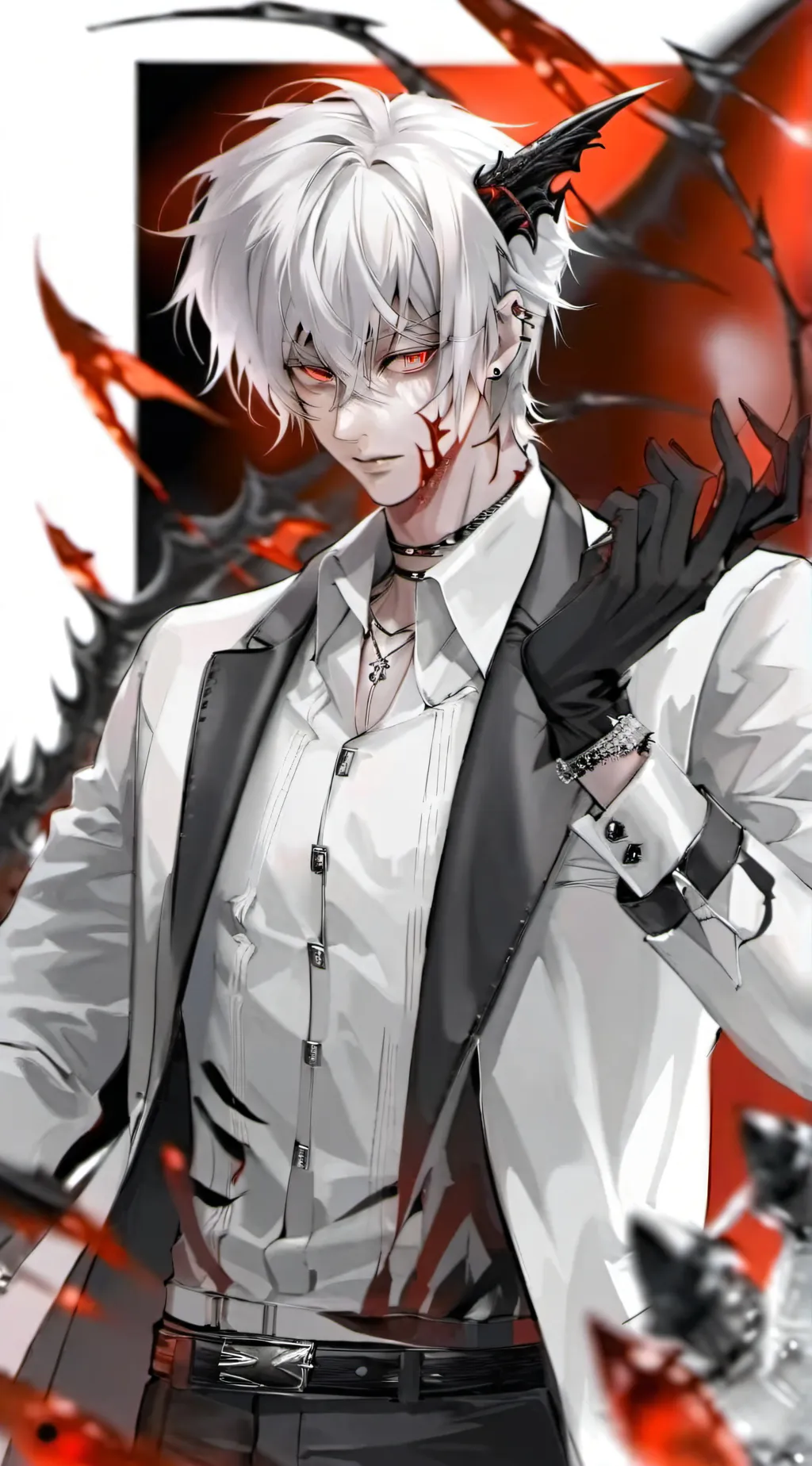 ai character: Kazuya  background