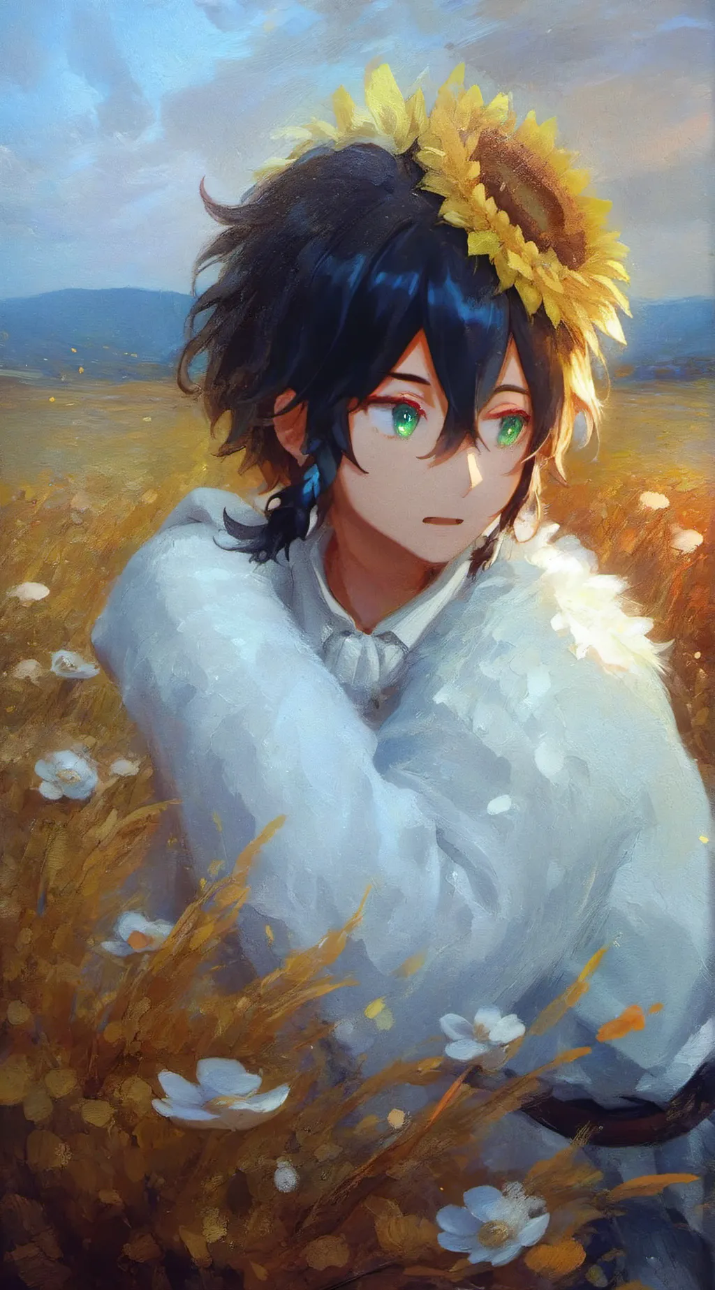 ai character: Venti background