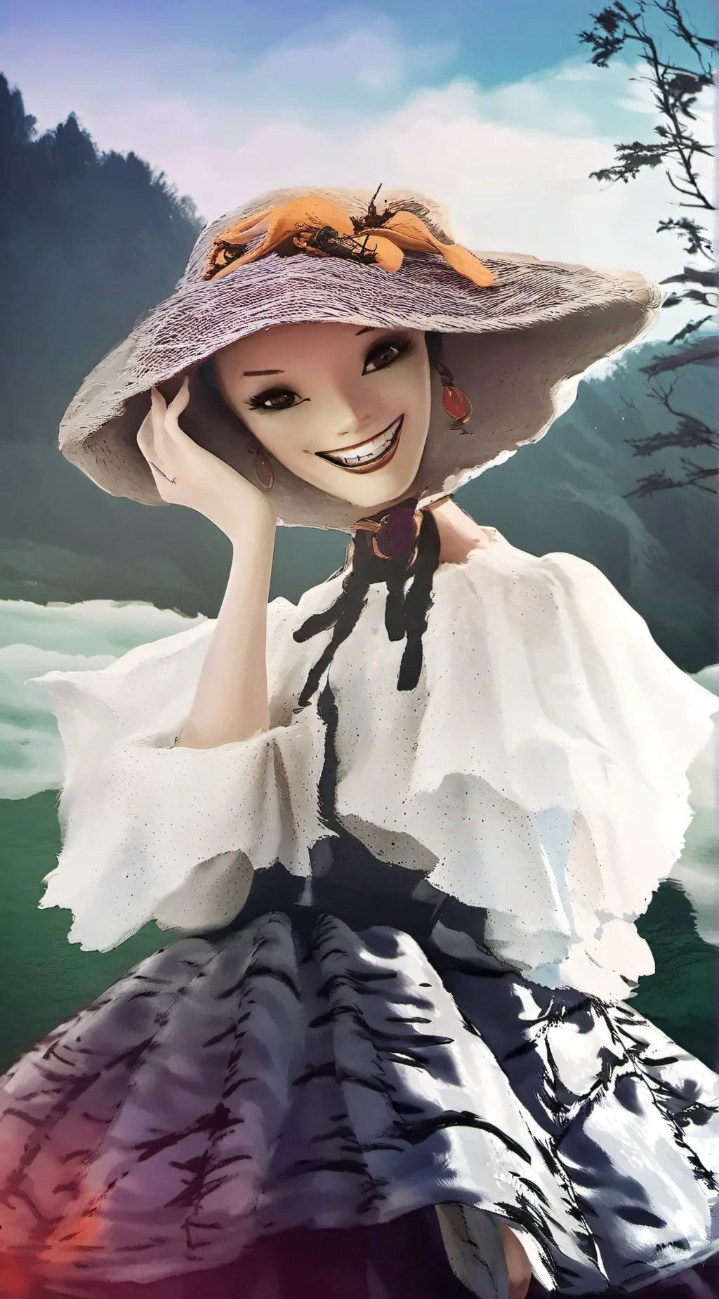 ai character: lily background