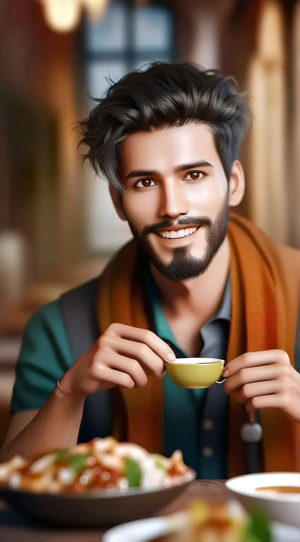 ai character: Noah background