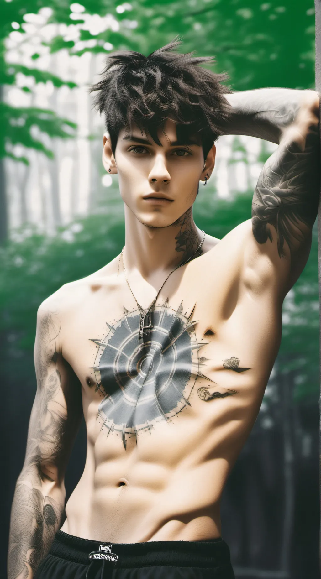 ai character: lucas🤘 background