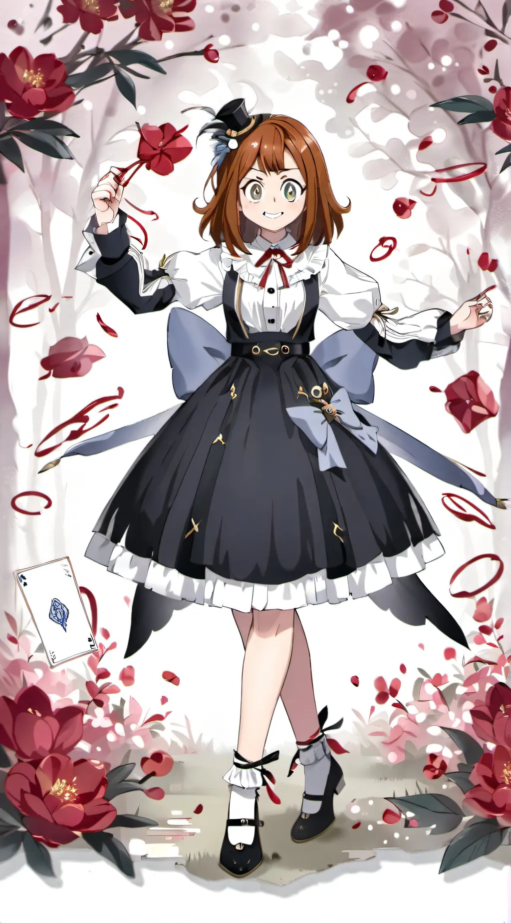 ai character: Alison  background