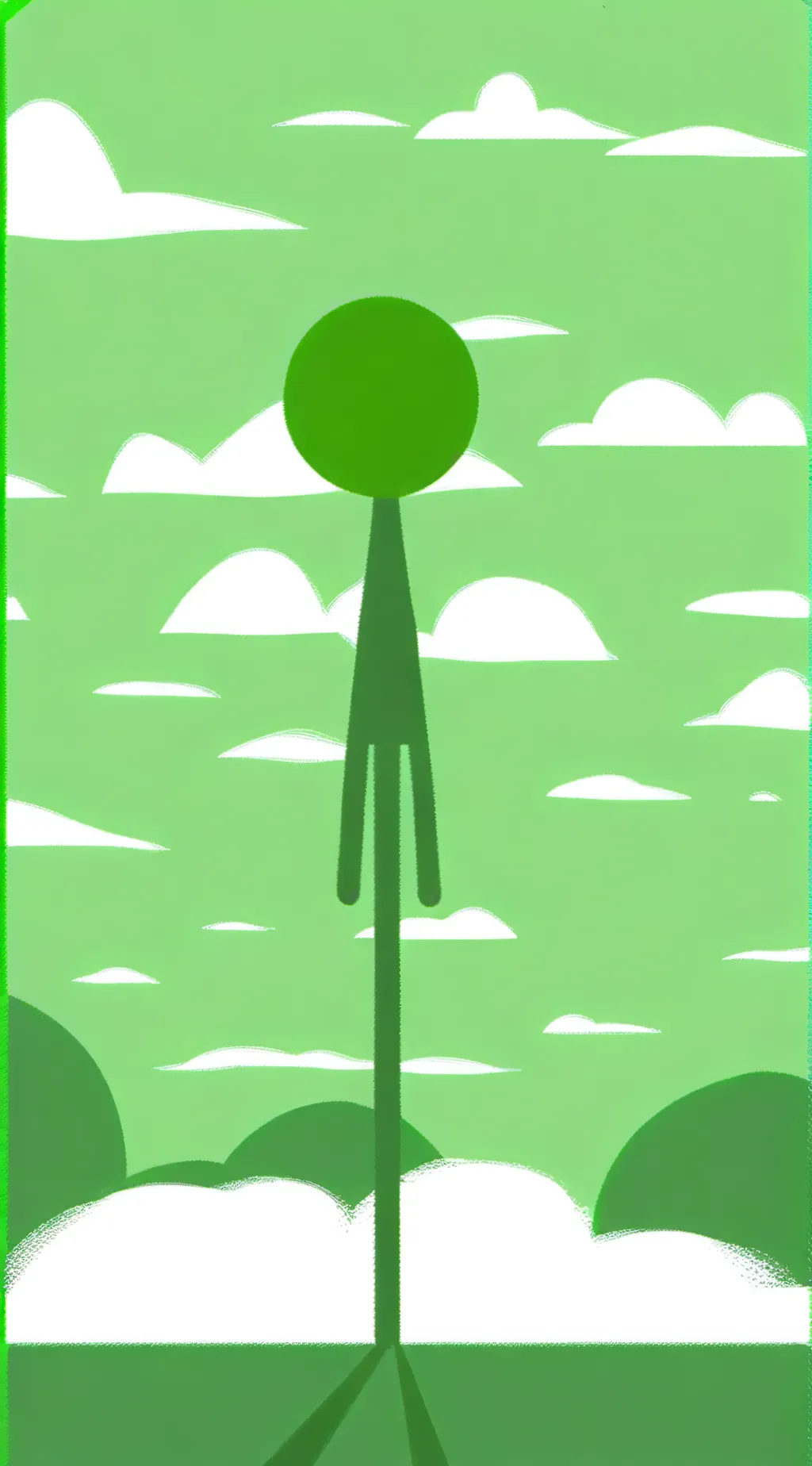 Talkie AI - Chat with green Alan Becker