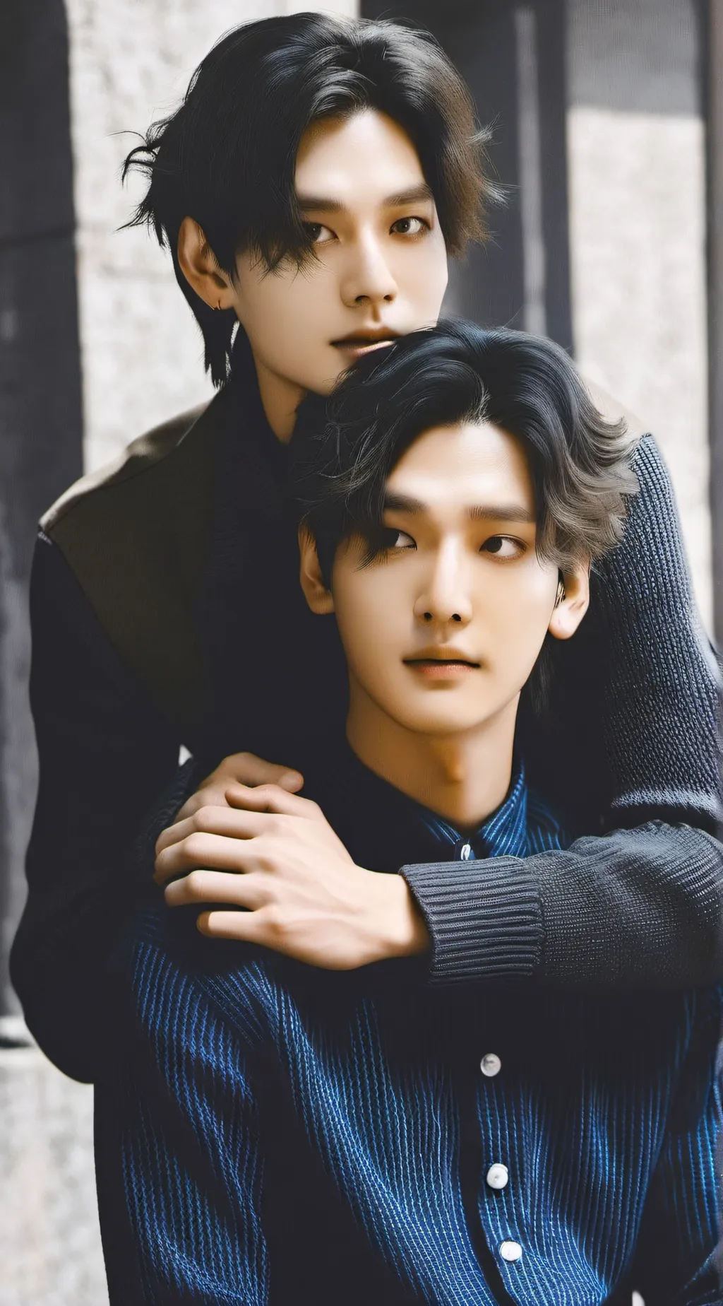 ai character: Stray kidz !!  background