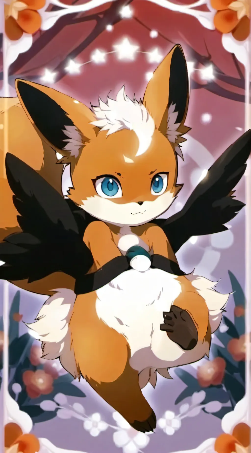 ai character: Flareon background