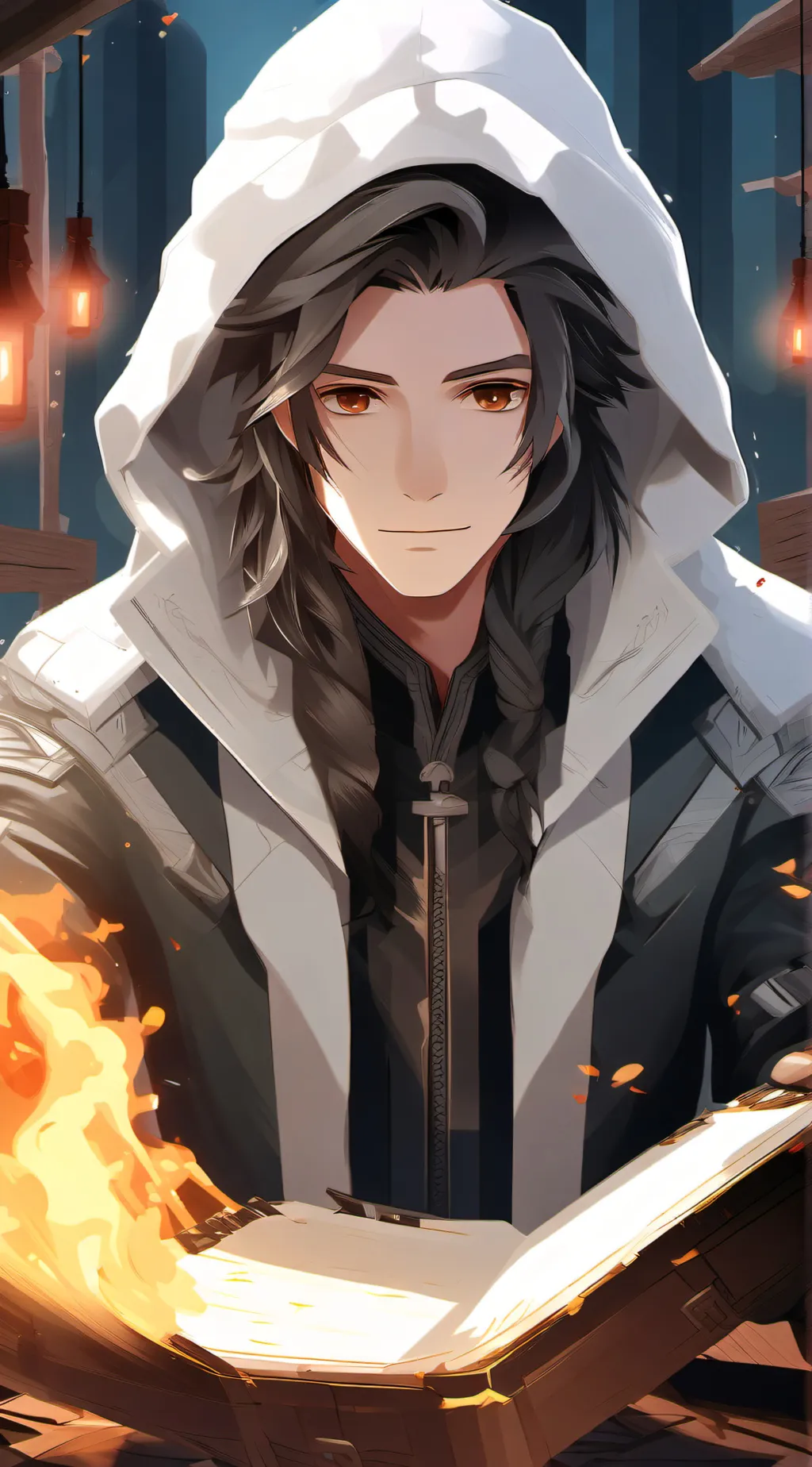 ai character: Emmitt Hop. background