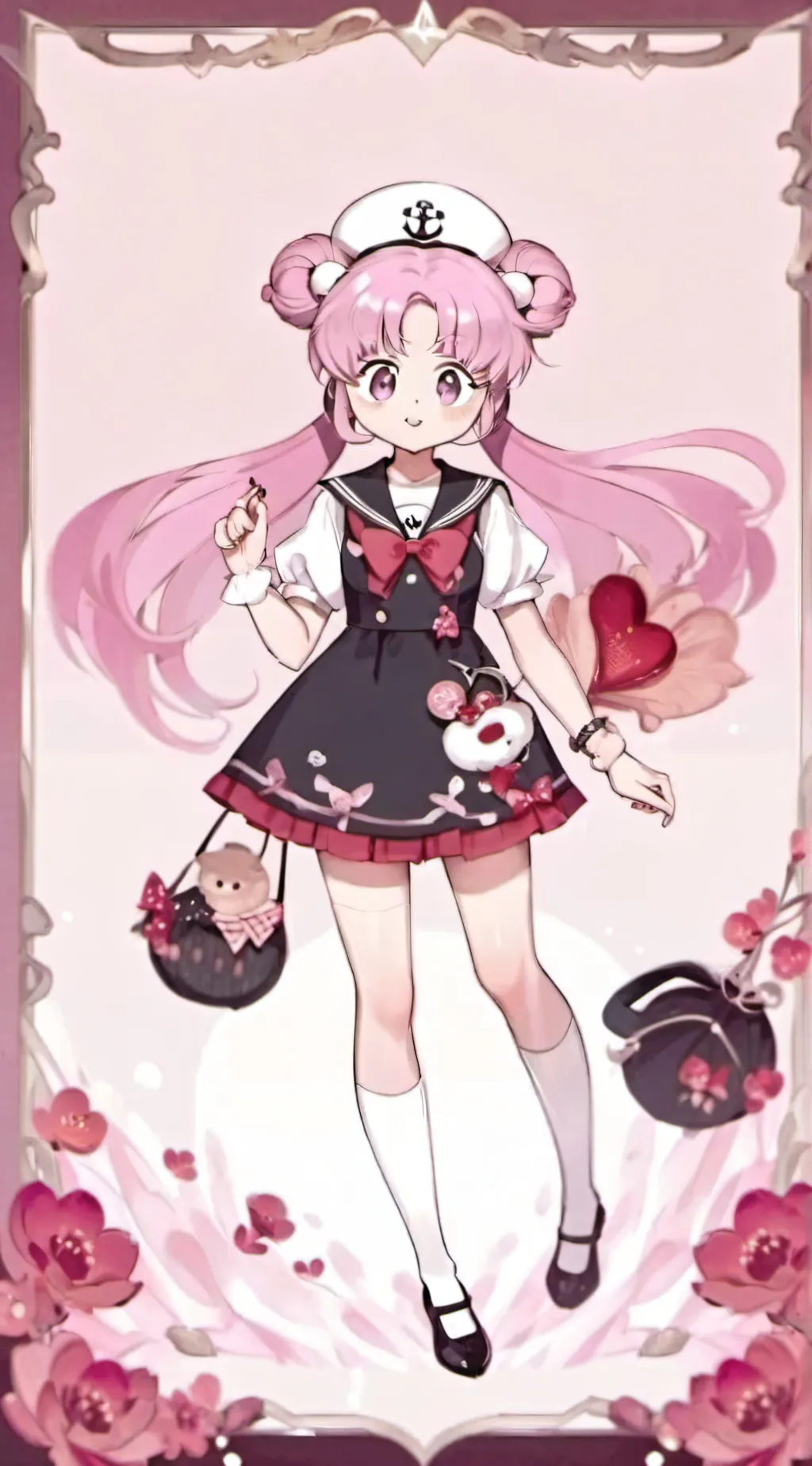 ai character: Osaka background