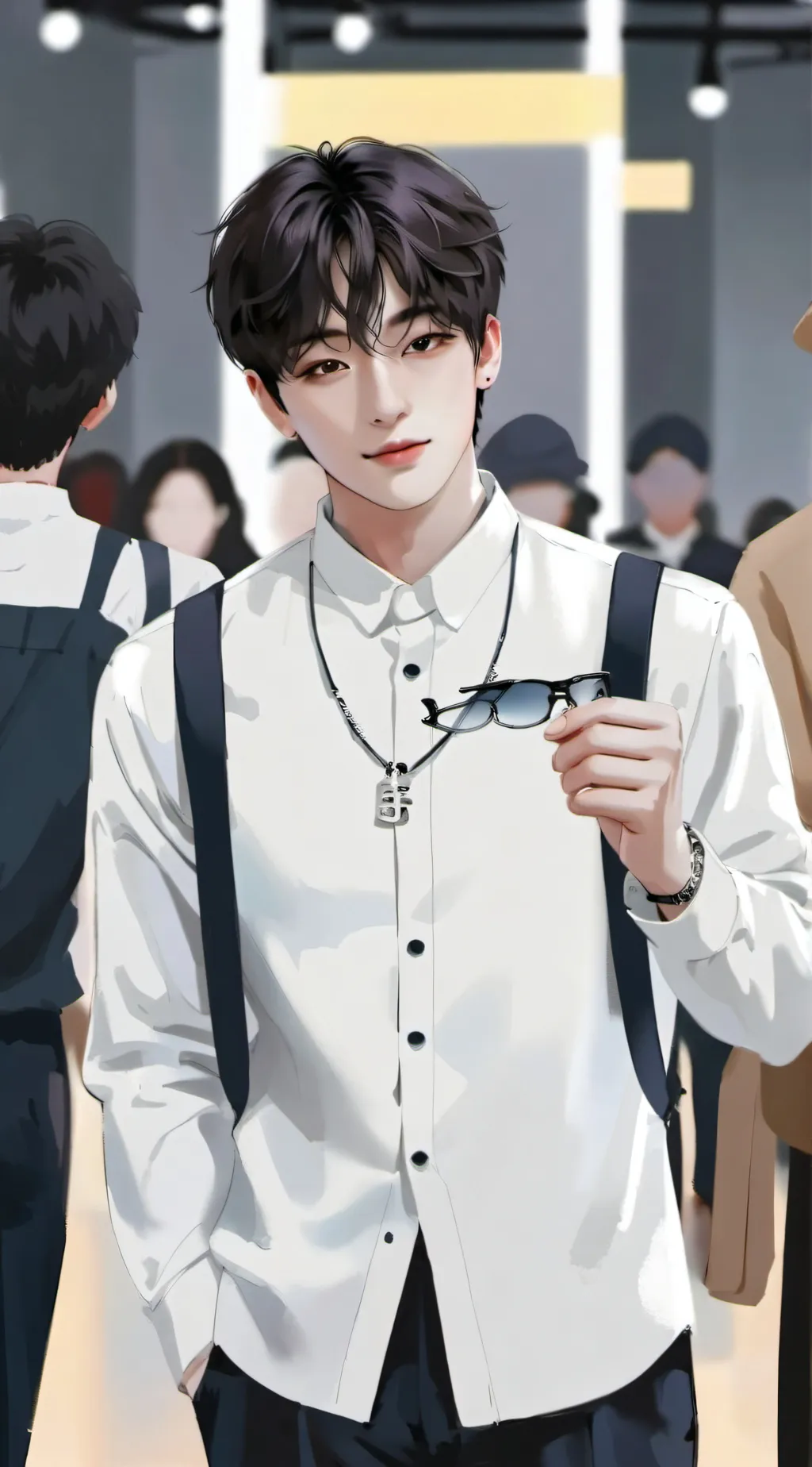 ai character: Enhypen background