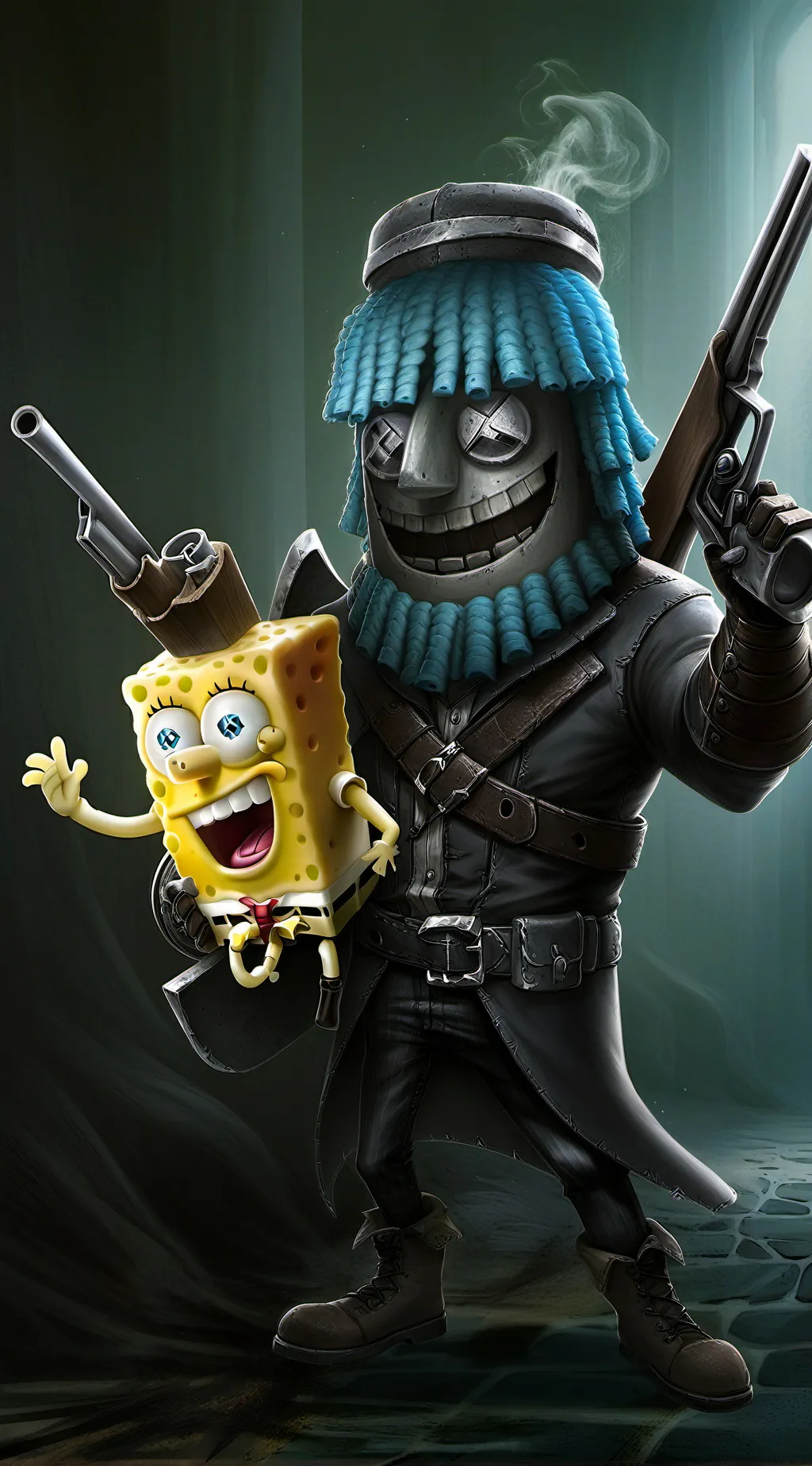 ai character: Squidkid background