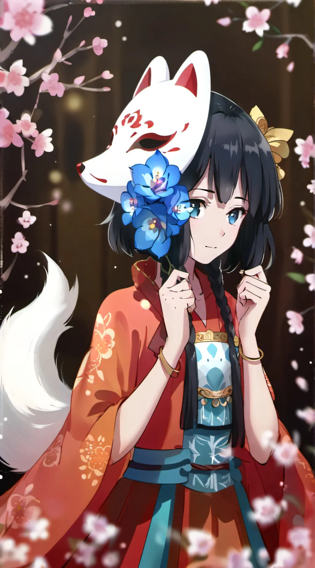 ai character: Hashira background