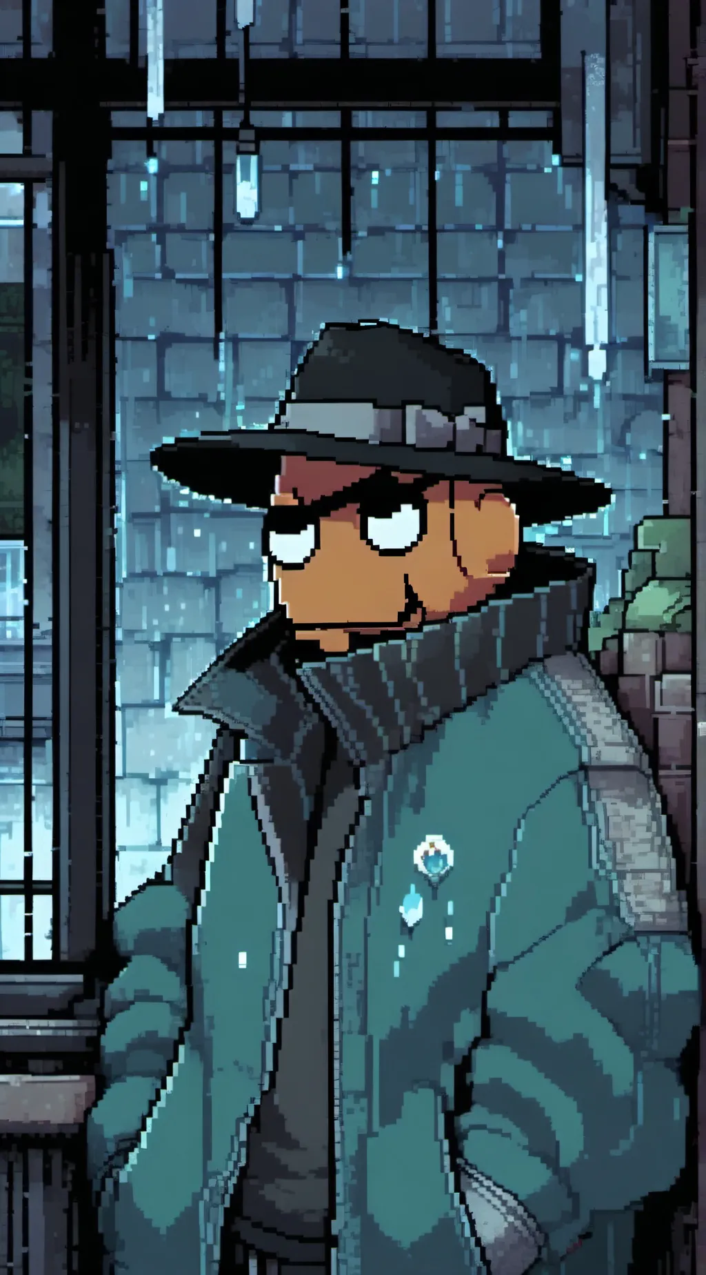 ai character: prange guy background