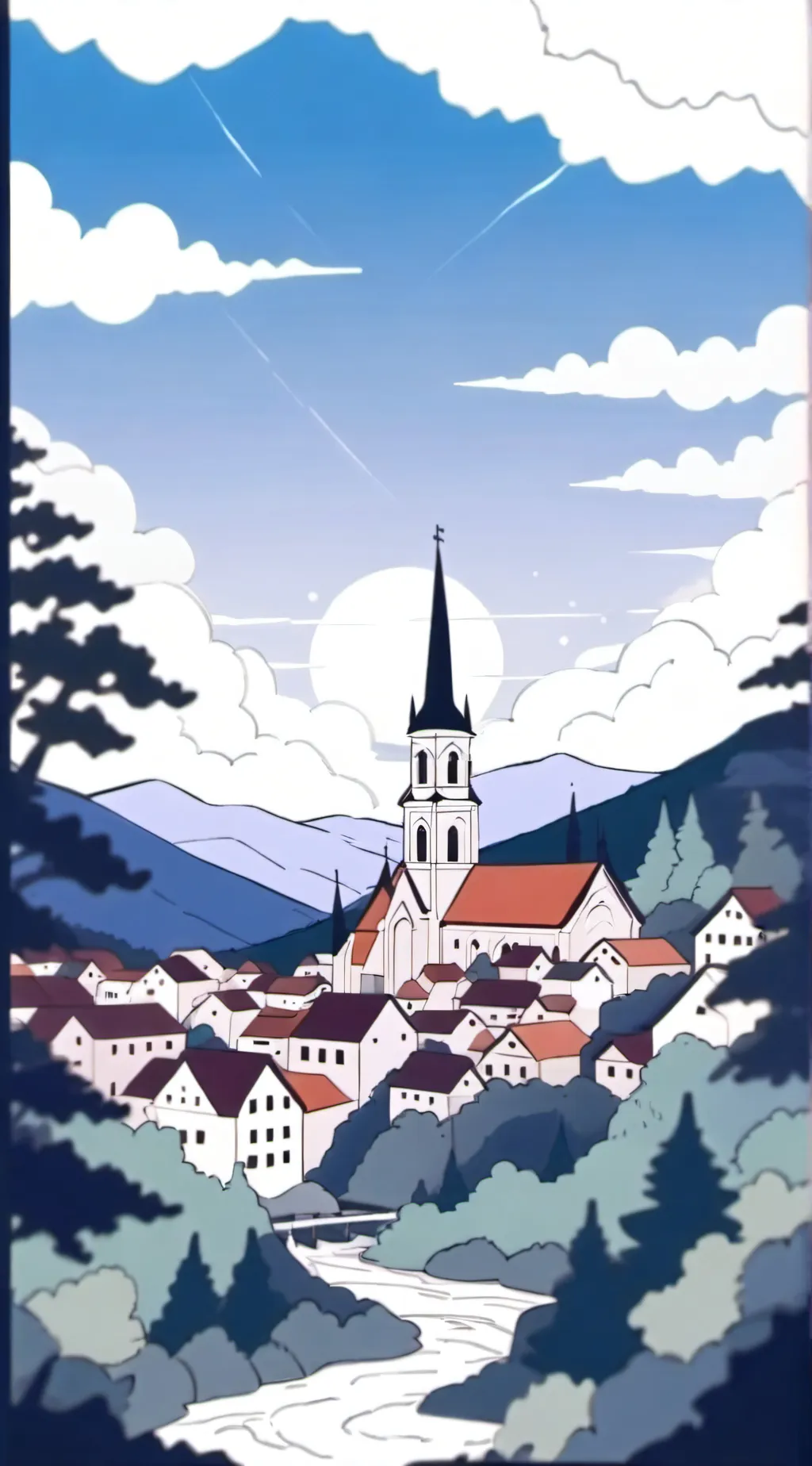 ai character: Salems' Lot background