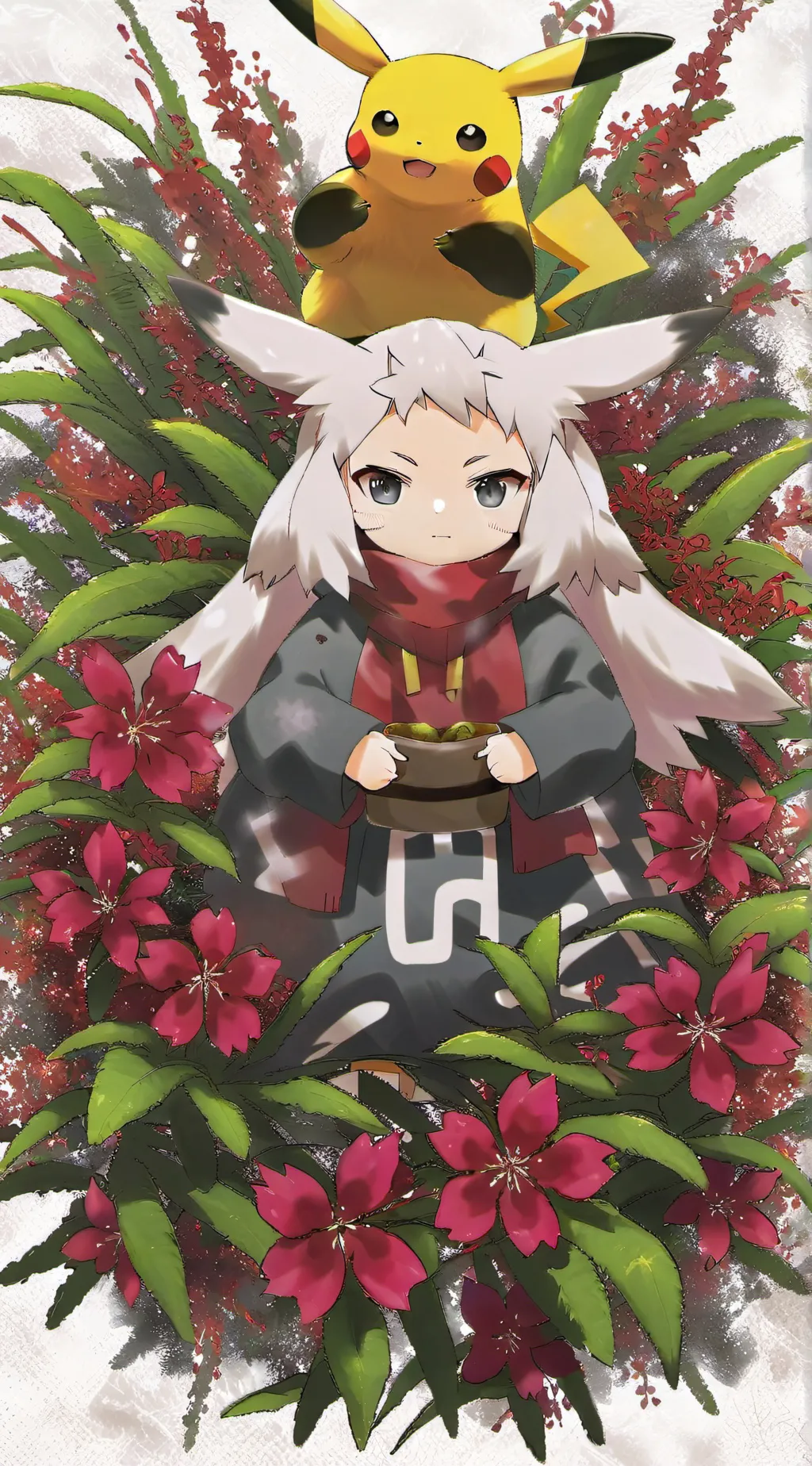 ai character: meshaki background