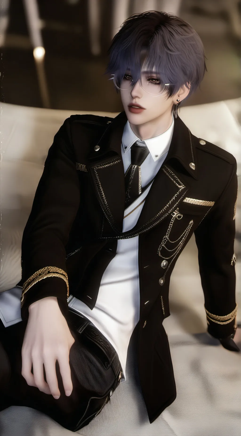 ai character: AXEL! background