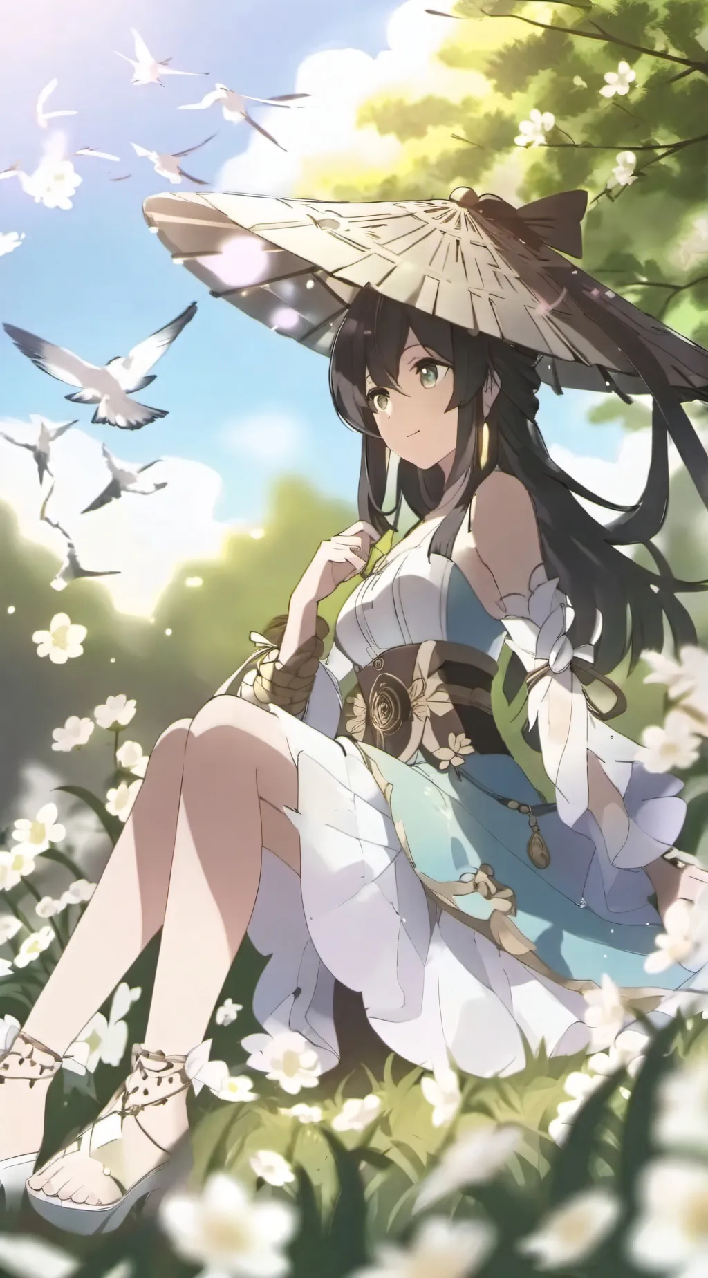 ai character: lia background