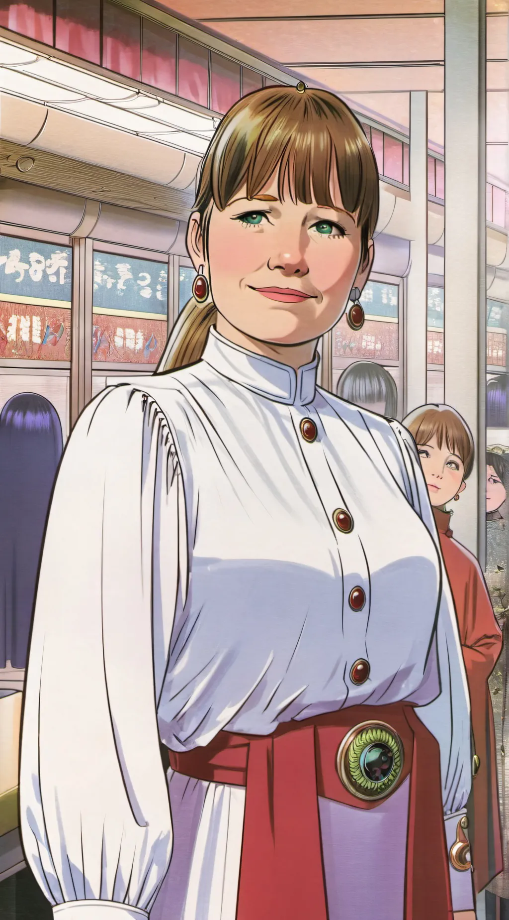 ai character: Angel   background