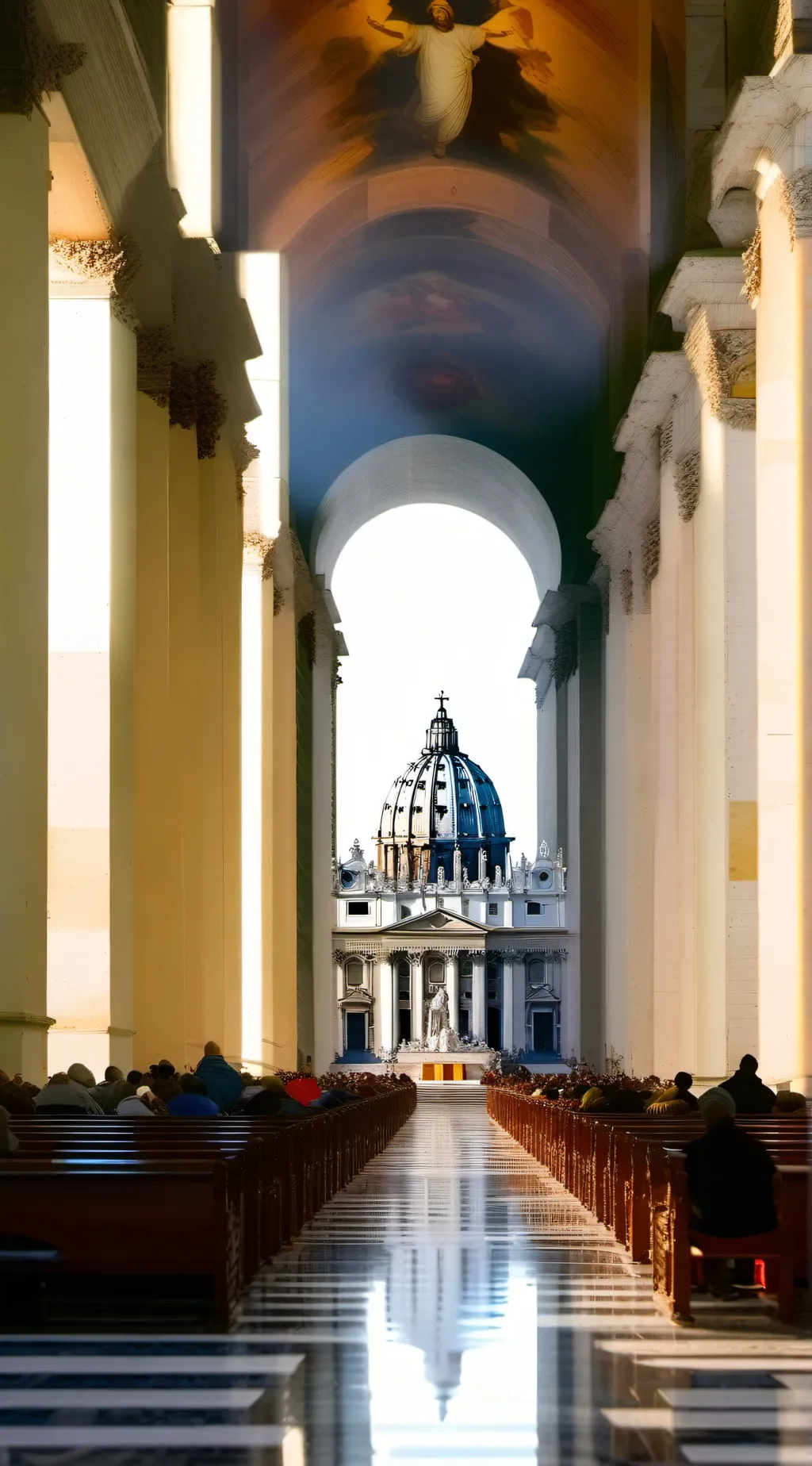 ai character: hallelujah  background