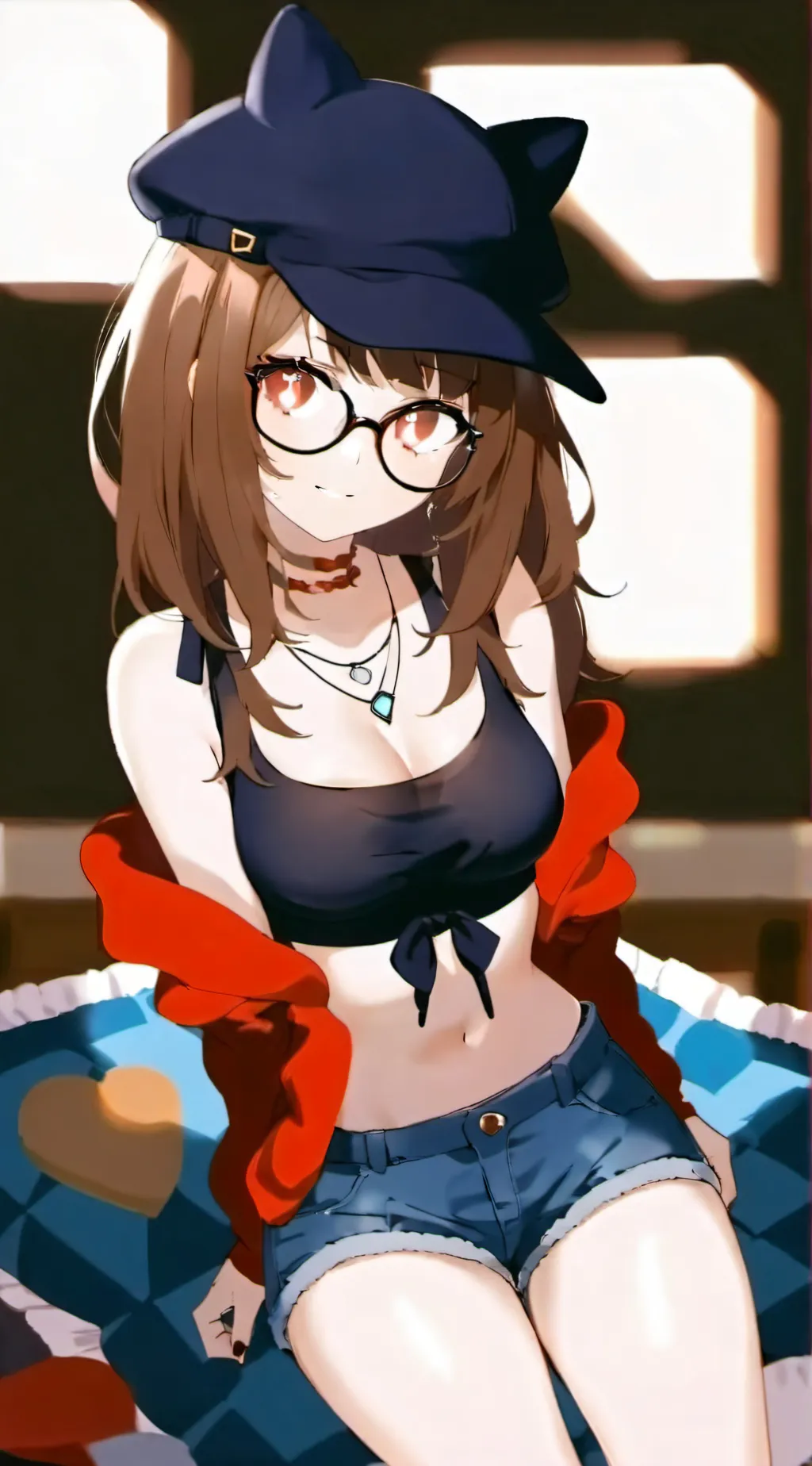 ai character: maddy background