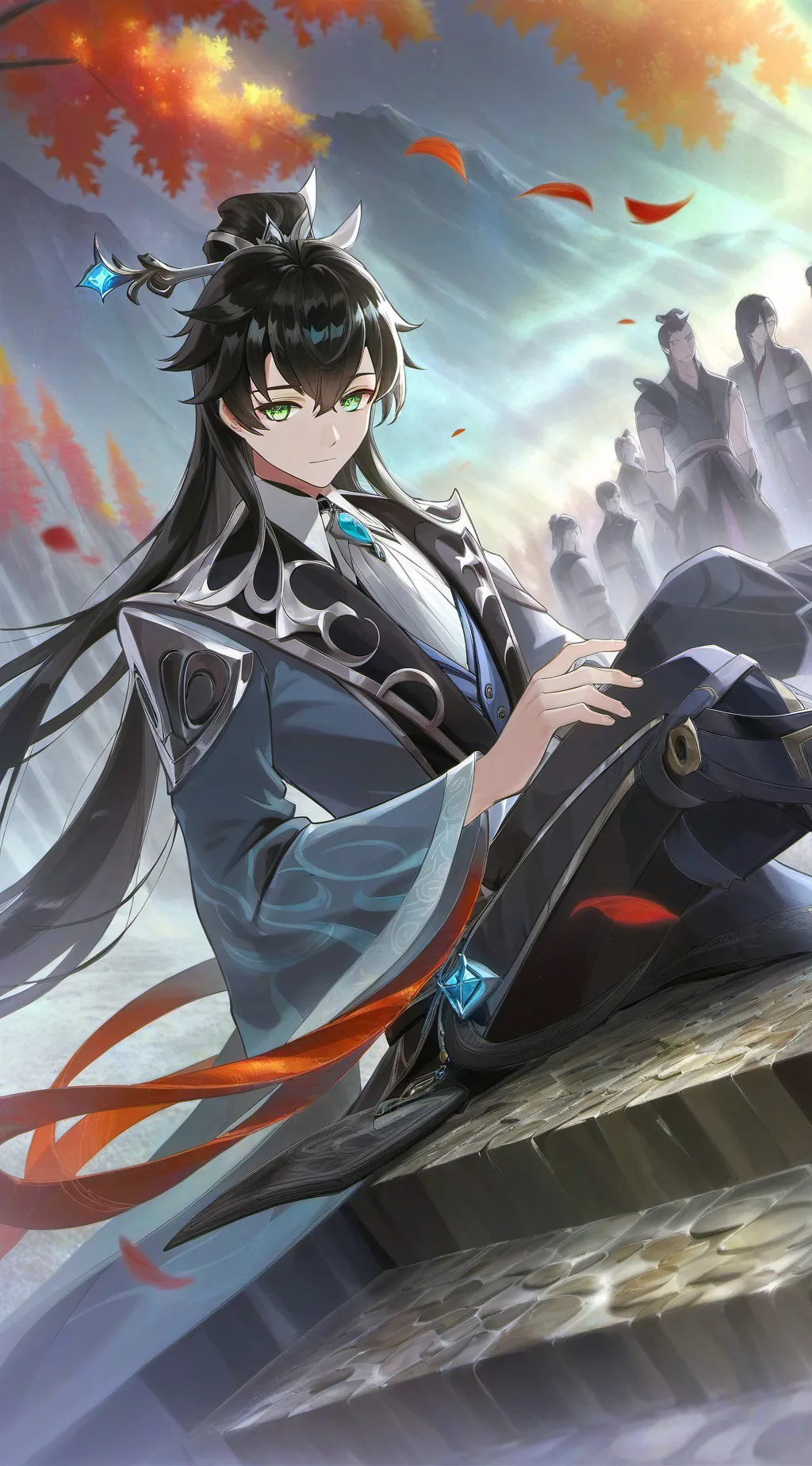 ai character: ・~Nesu~・ background