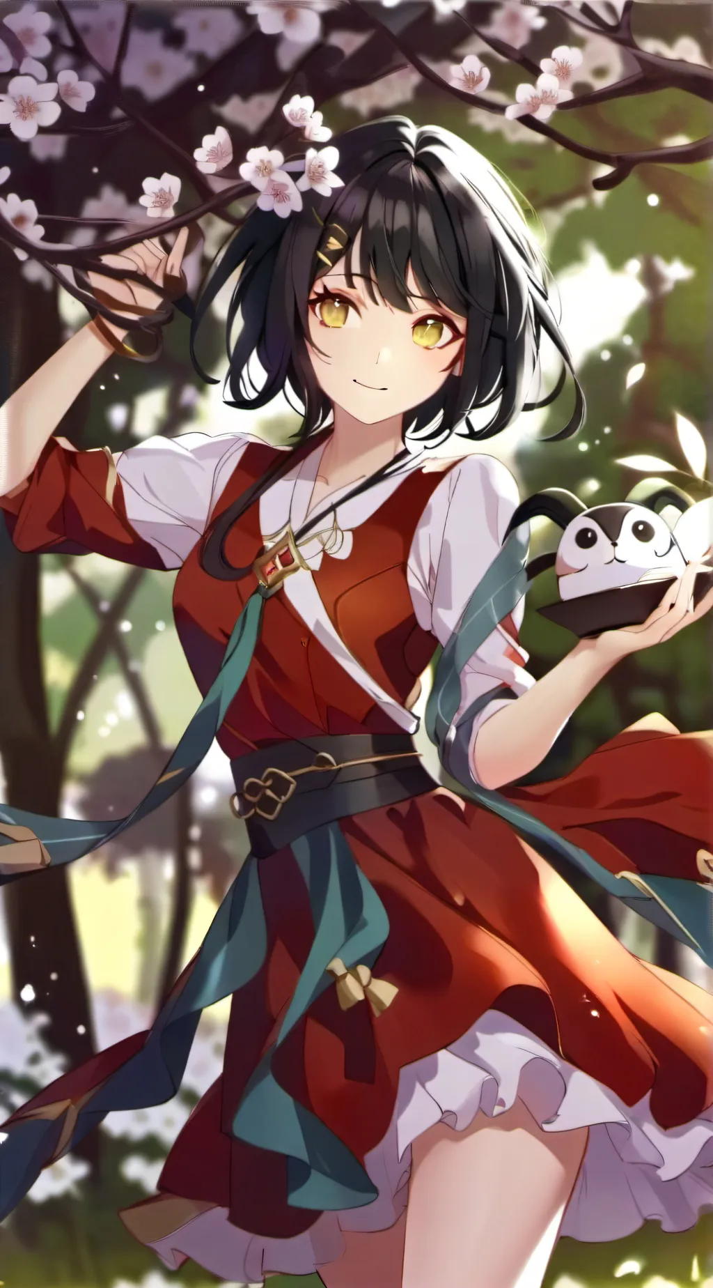 ai character: mha michelle background