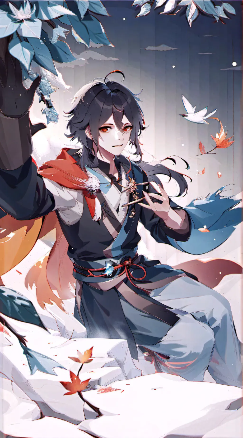 ai character: Hugo background