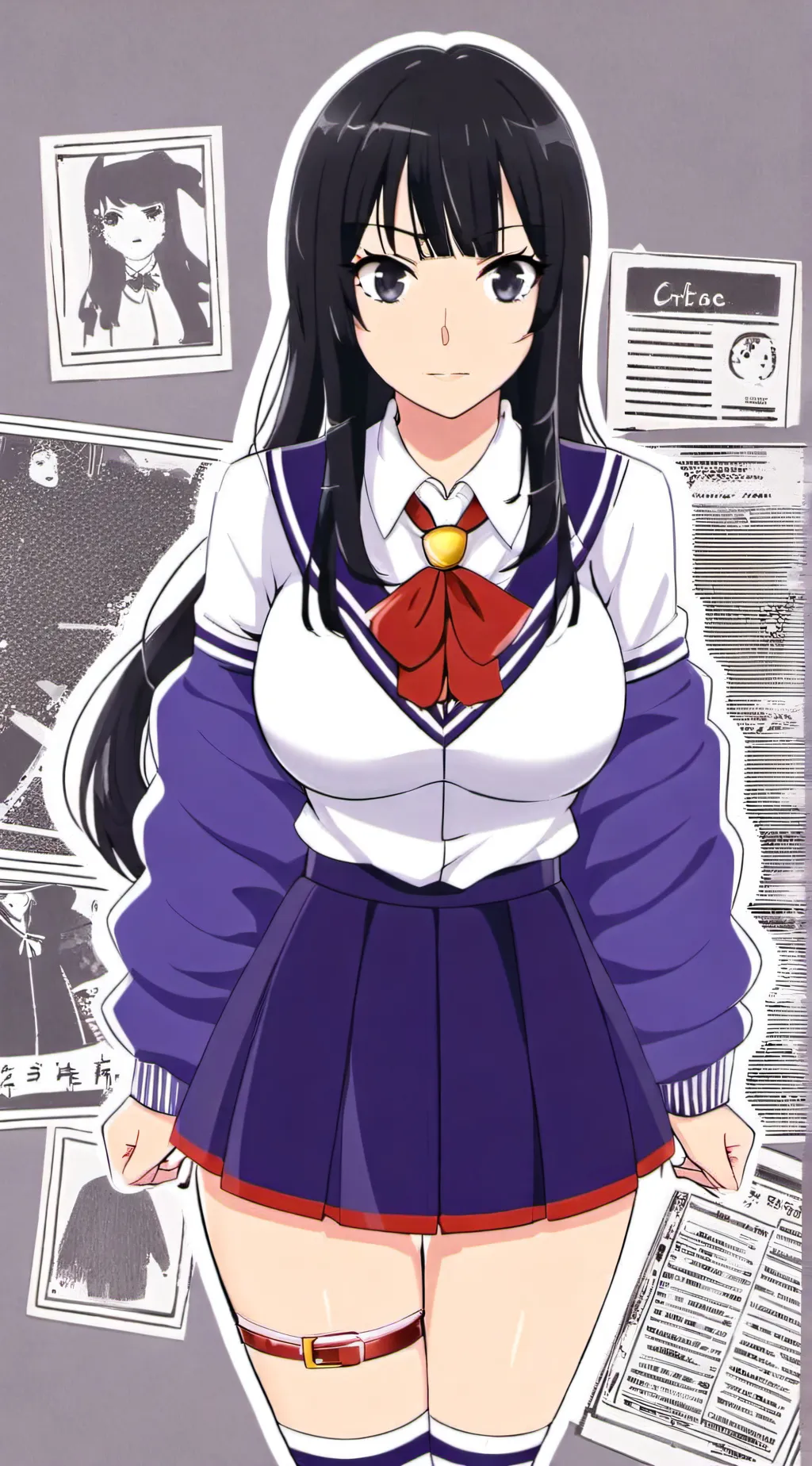 ai character: megami background