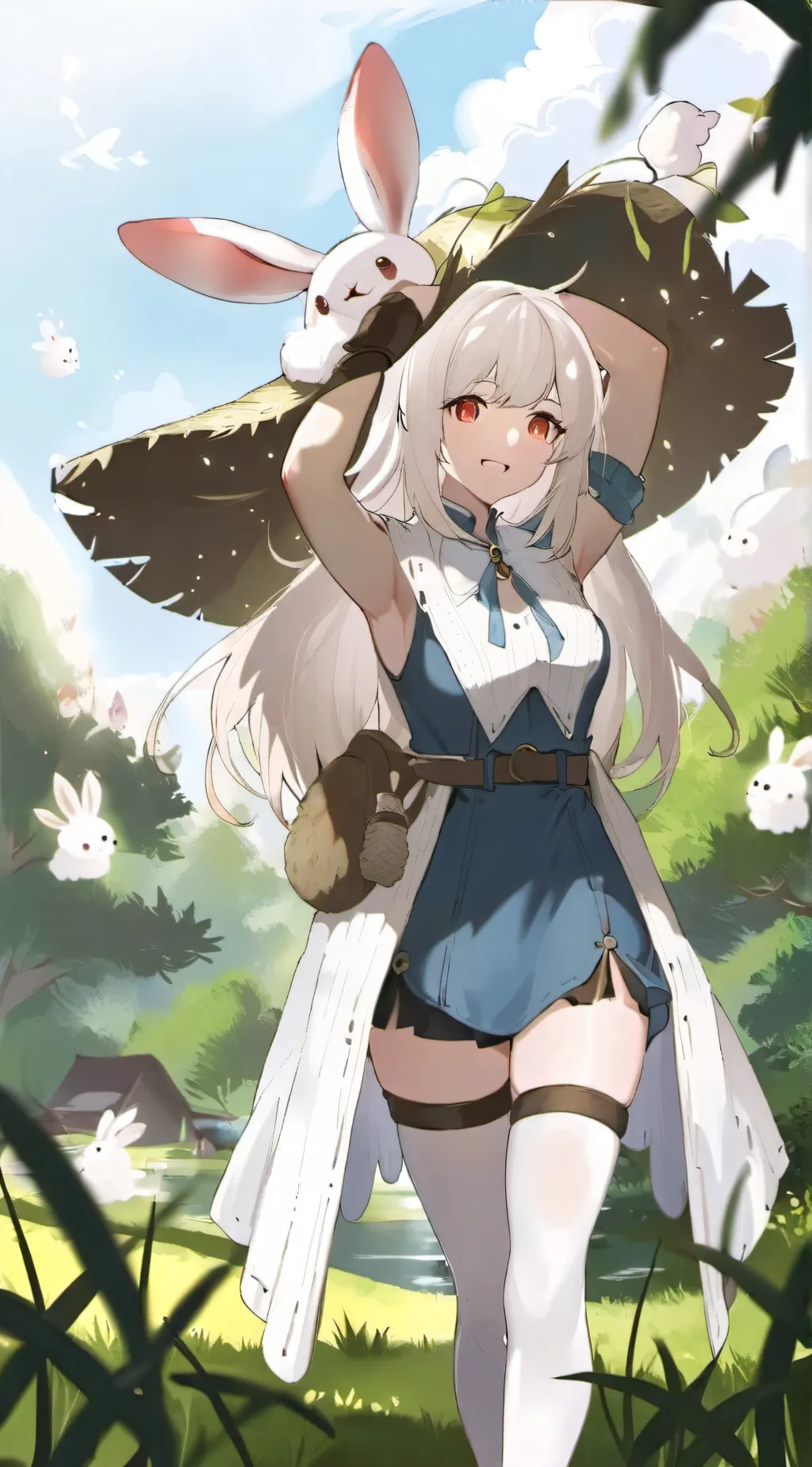 ai character: Rumi Ussaygiyama. background