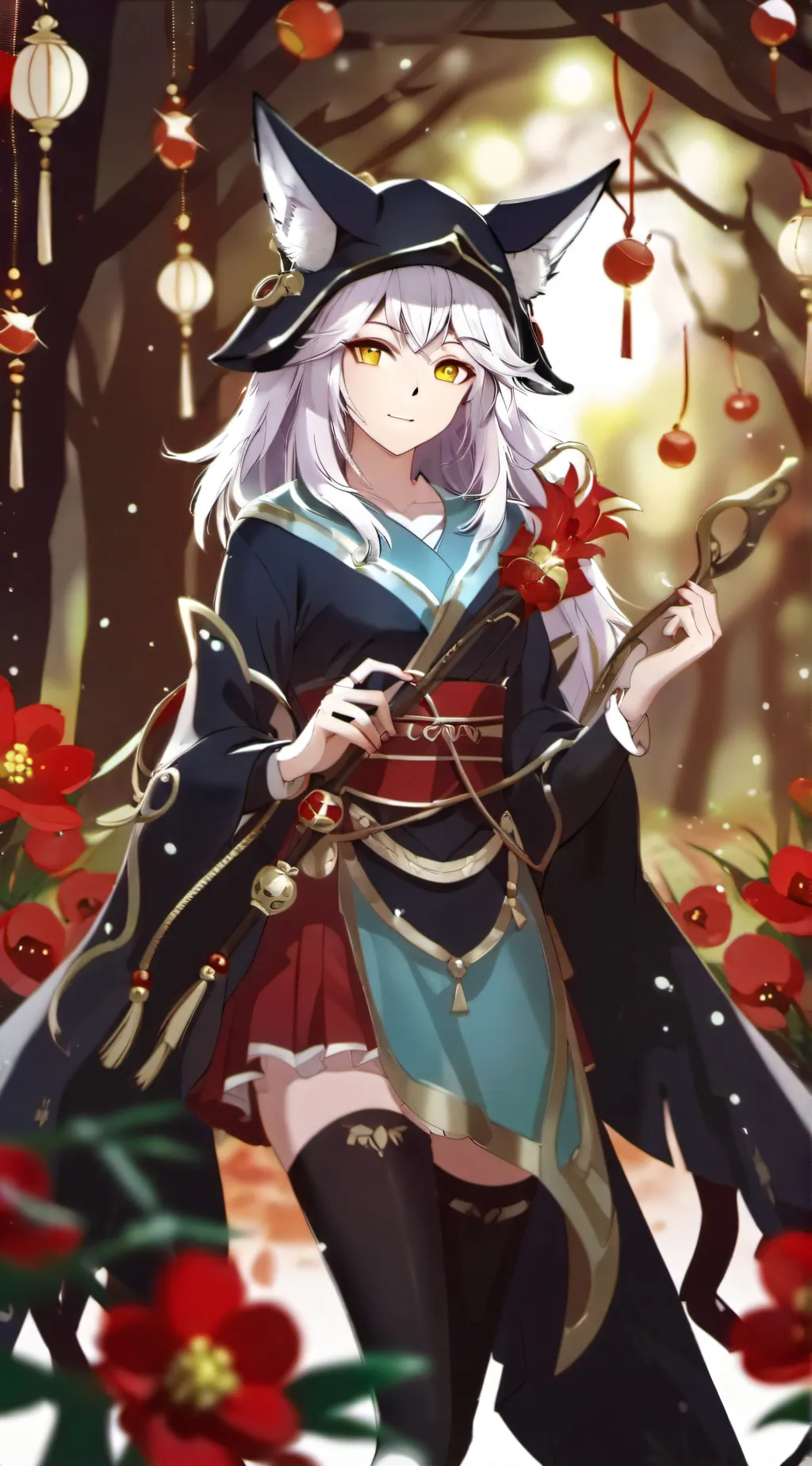 ai character: Saria background