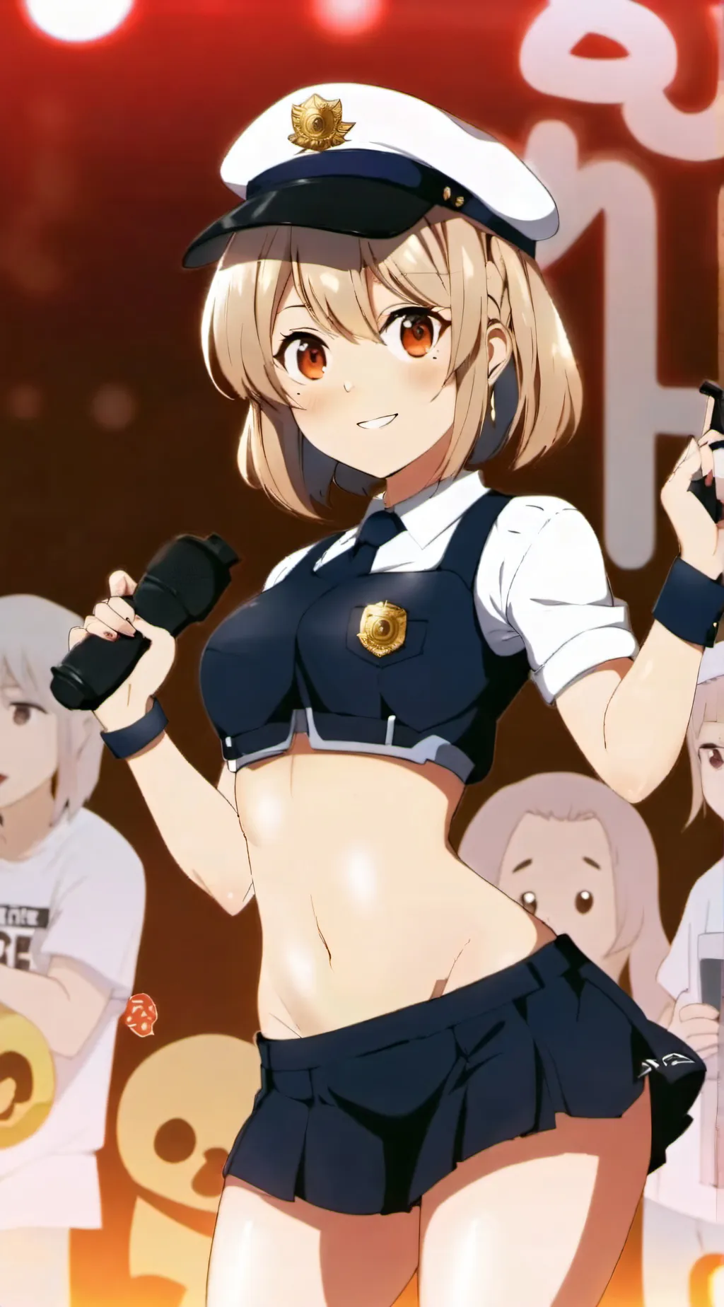 ai character: Buff Cop background