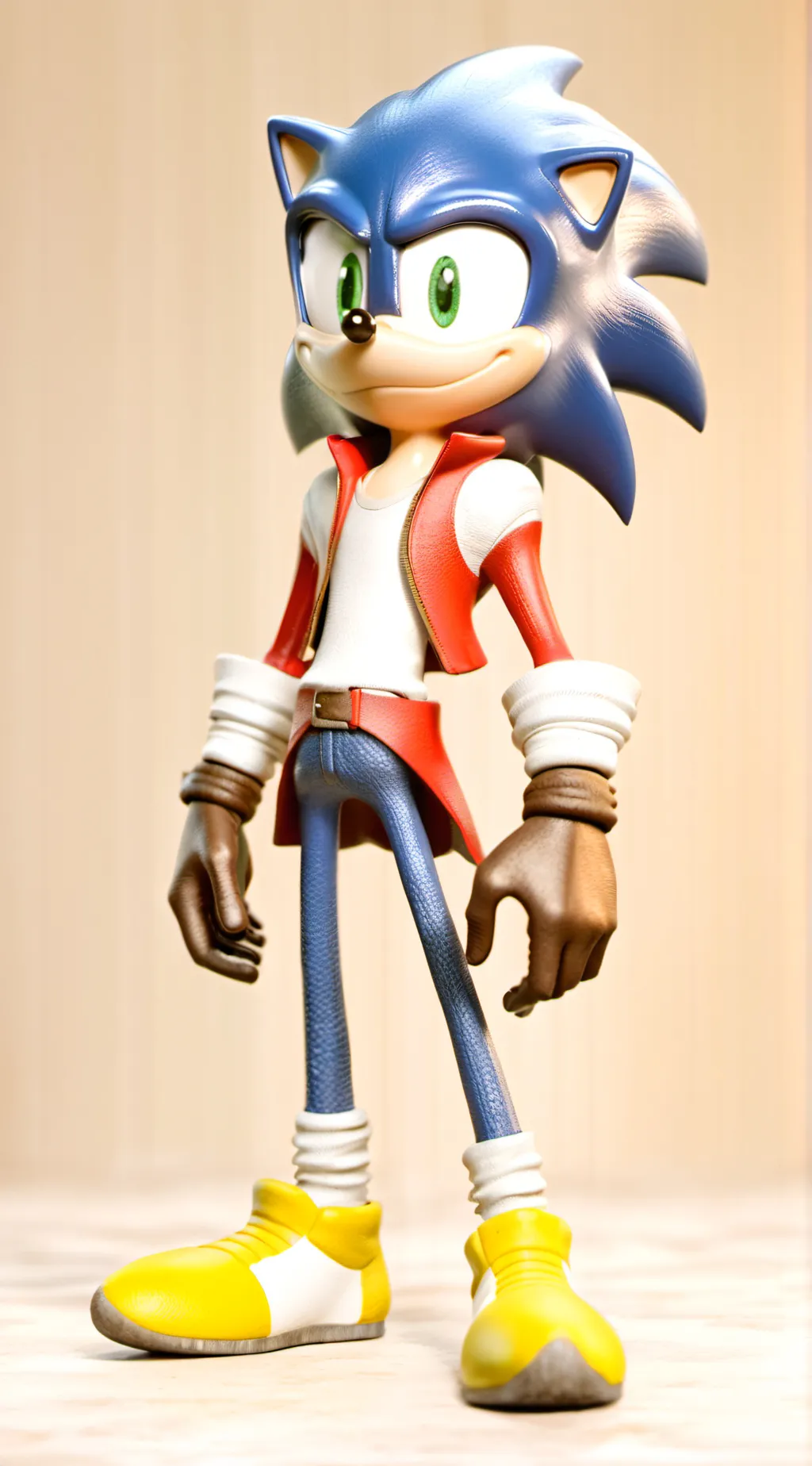 ai character: Sonic but not EXE  background