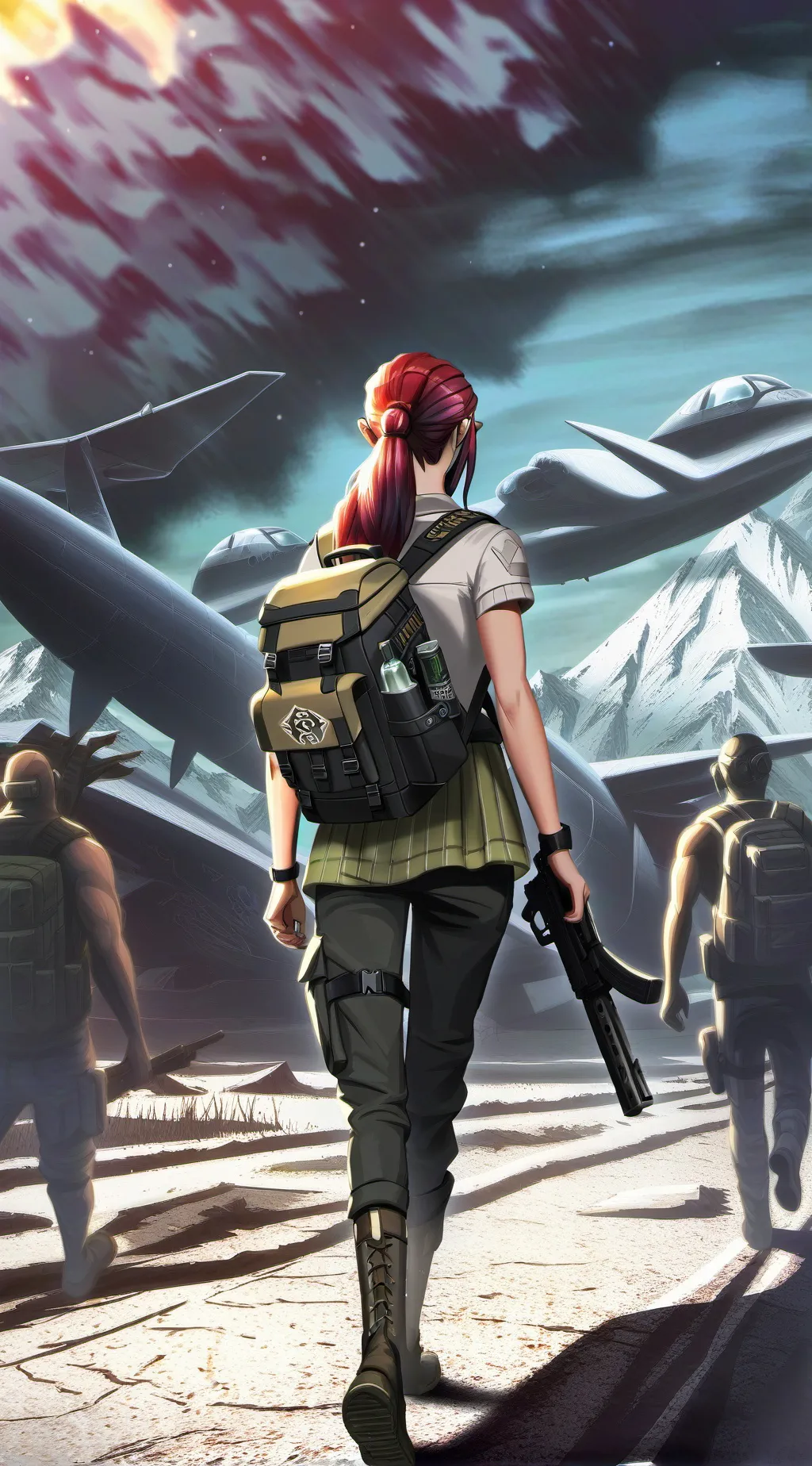 ai character: Raya background