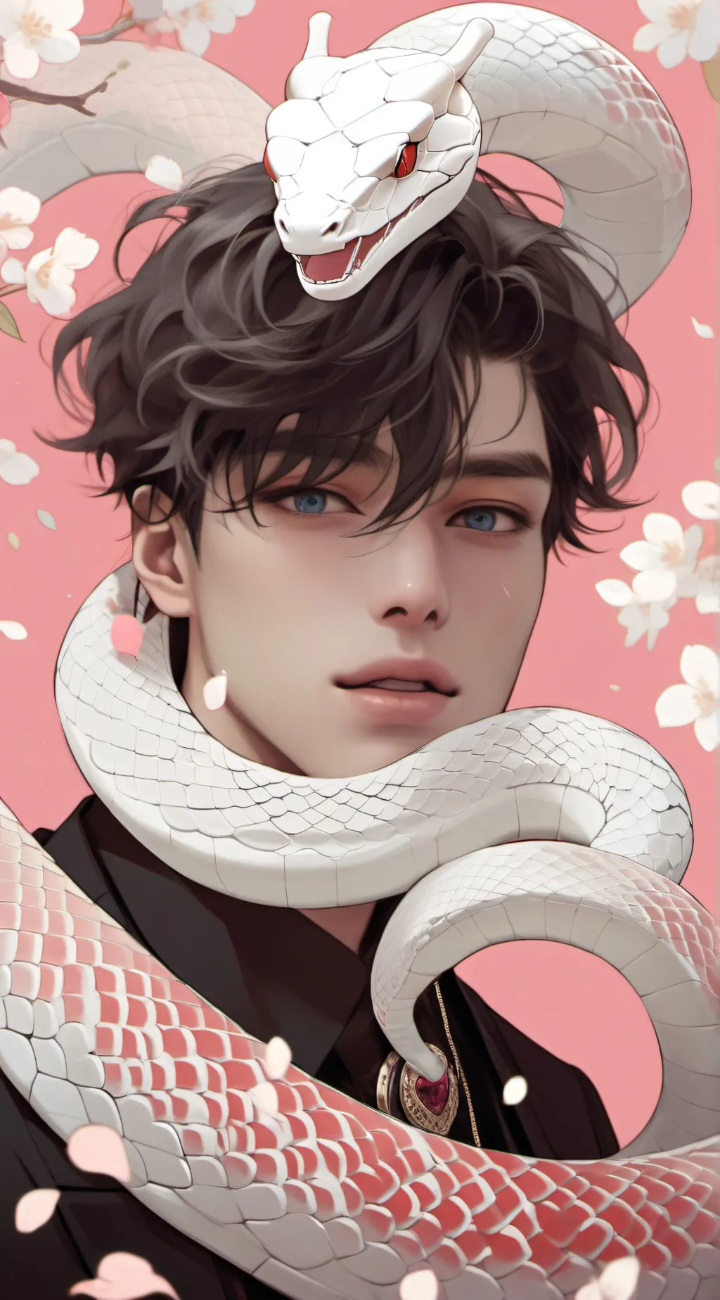 ai character: Makimo.・♠︎ background