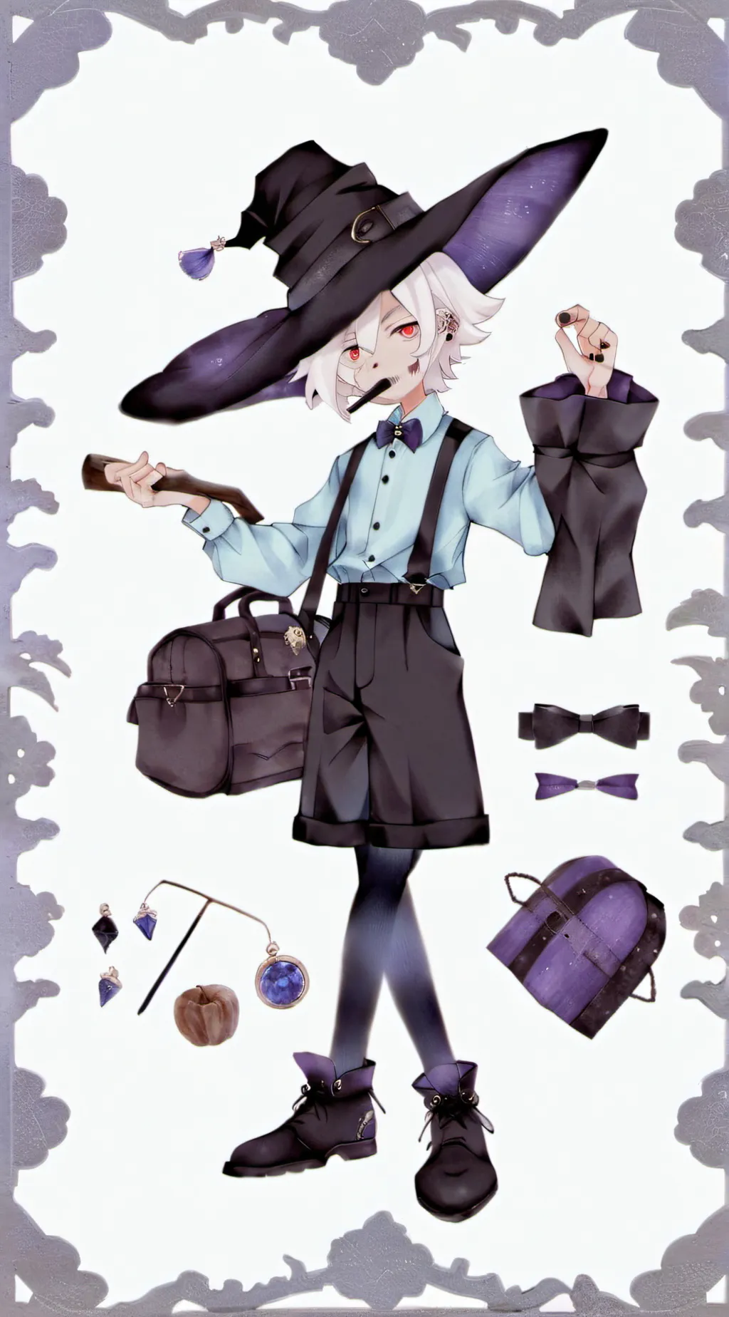 ai character: Oliver background