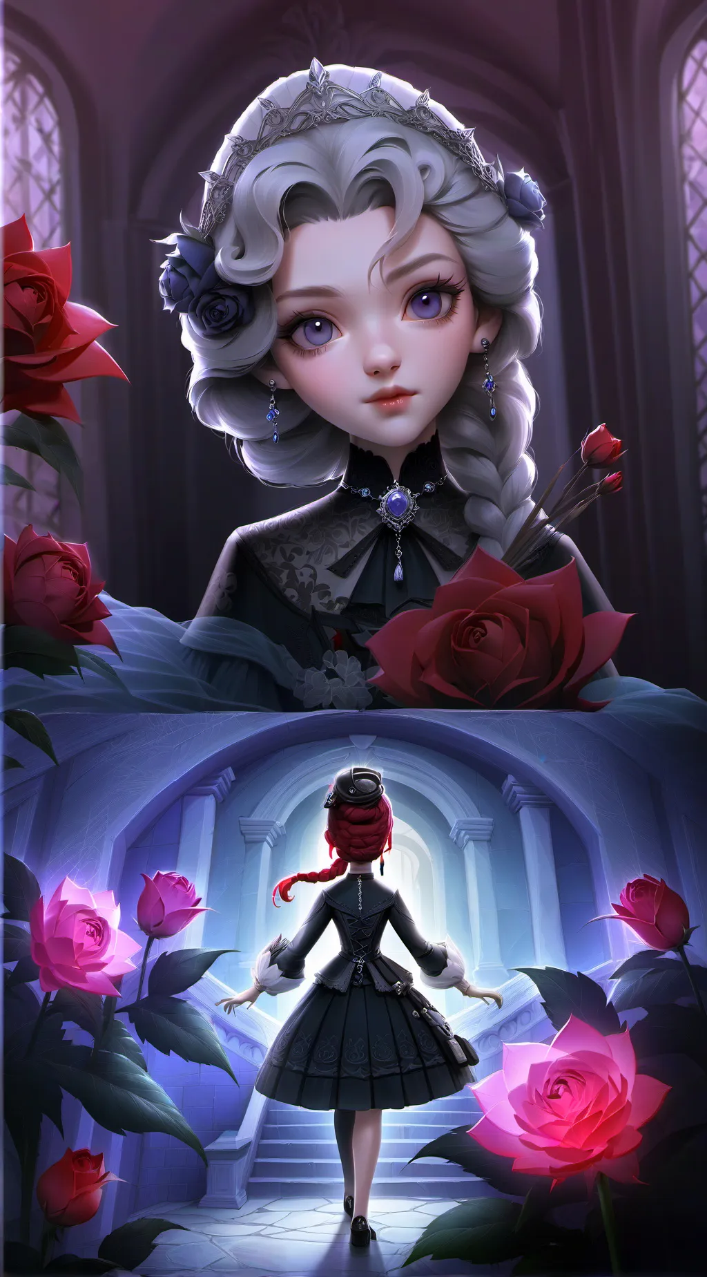 ai character: dora background