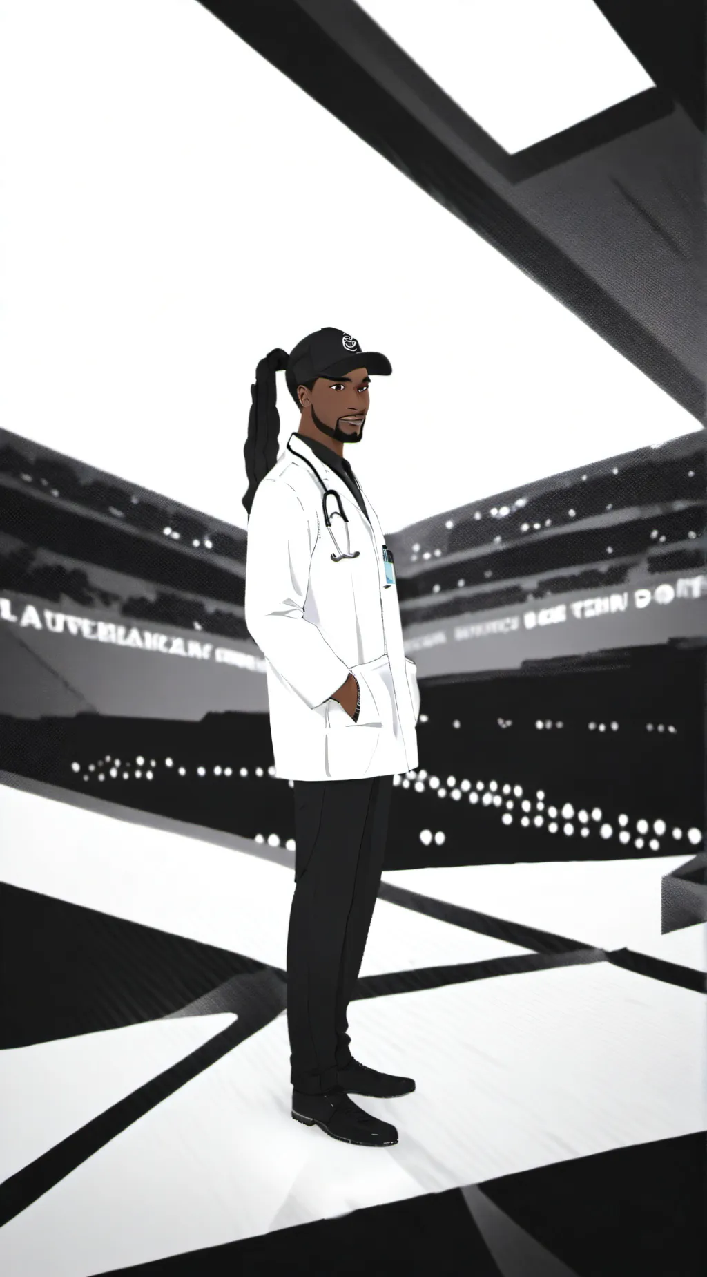 ai character: David background