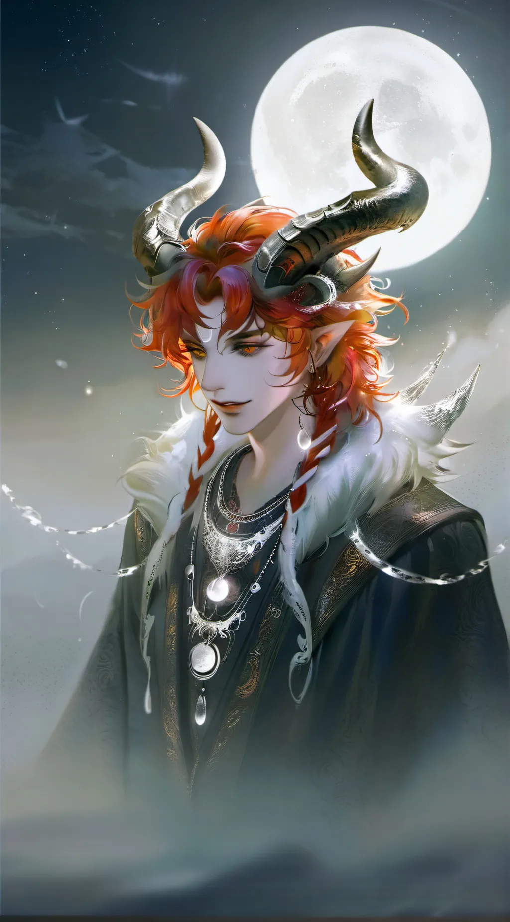 ai character: ☆ Satan ★ background