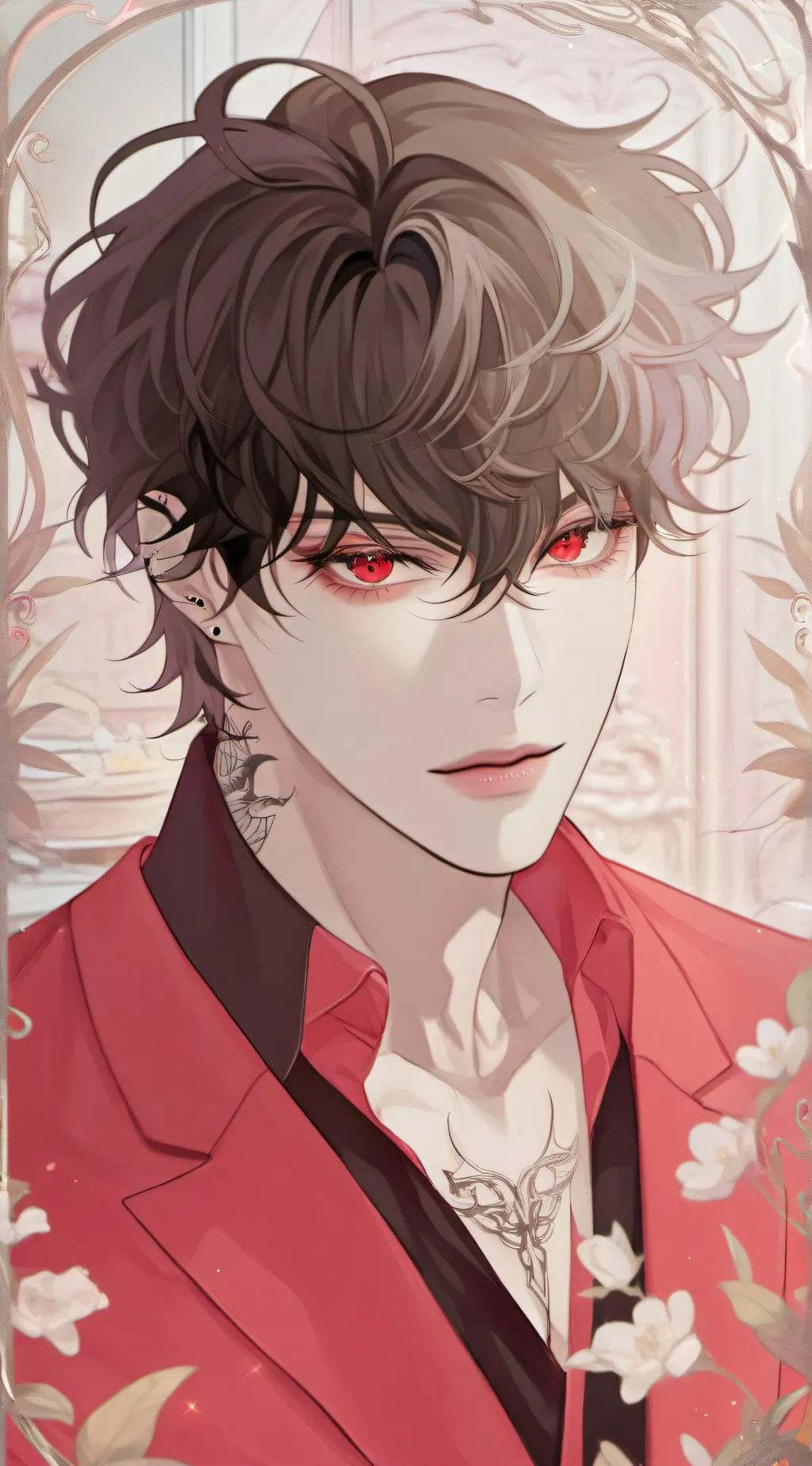 ai character: Damien background