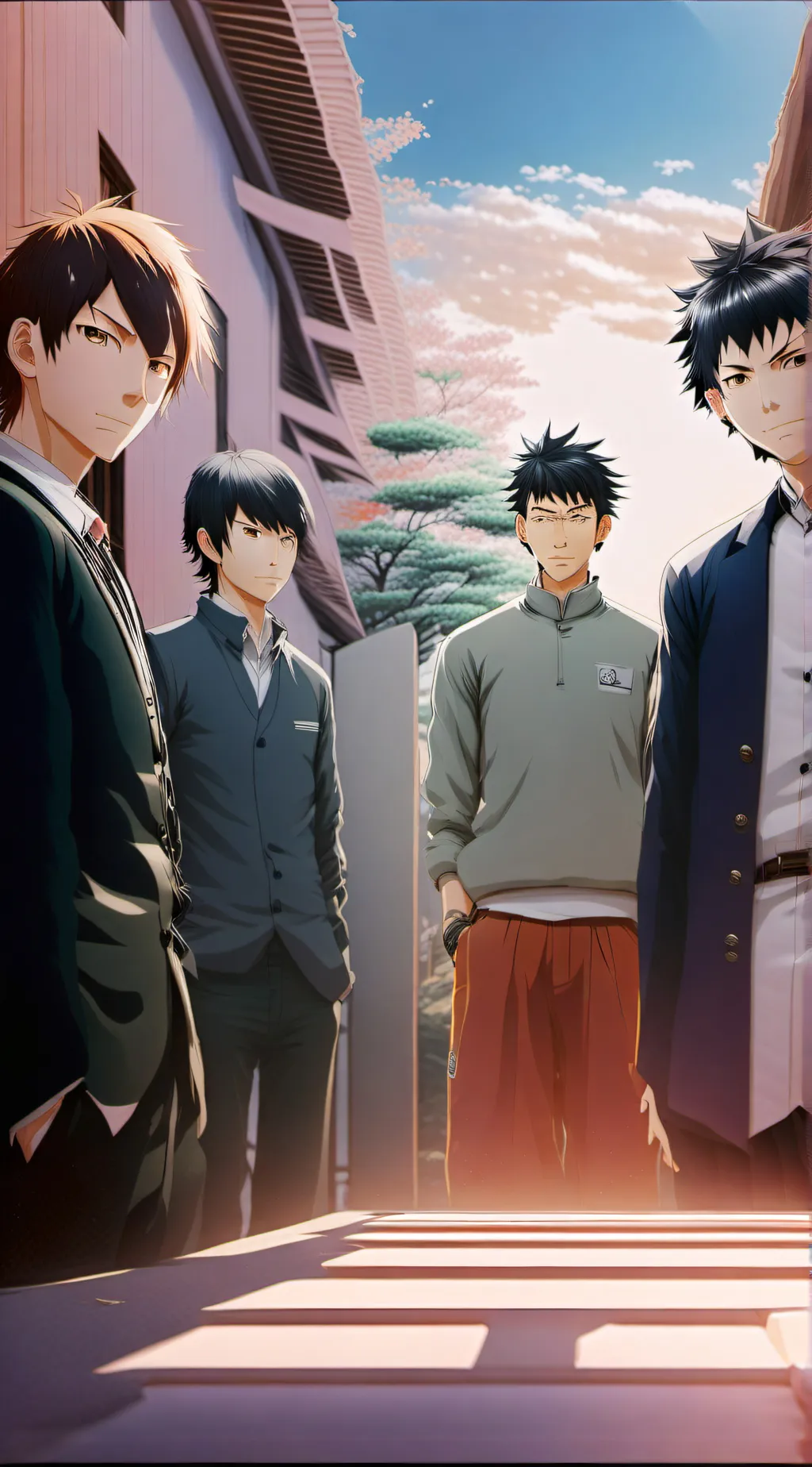 ai character: play with karasuno background